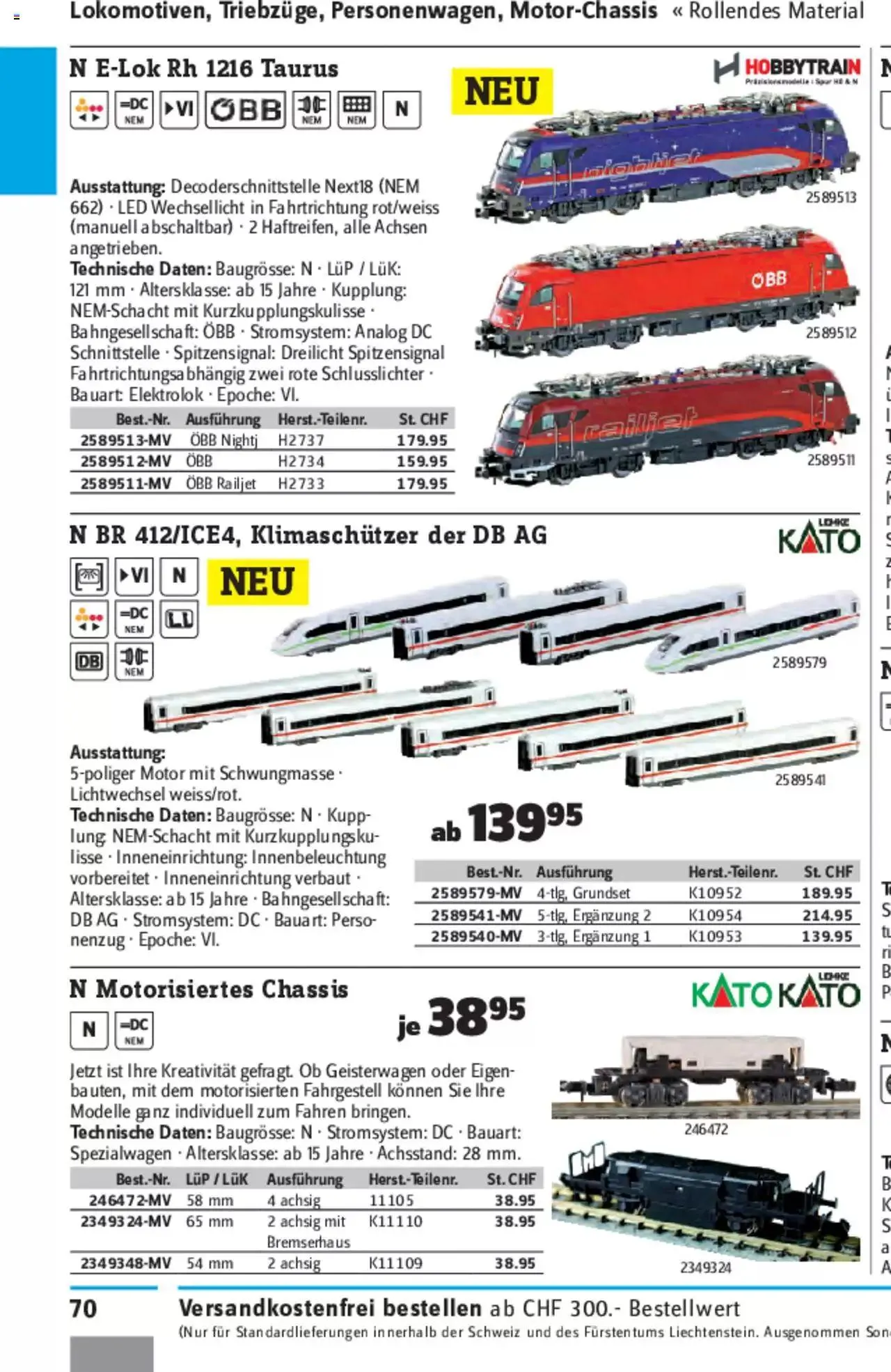 Conrad - Modellbahn Katalog 2022/23 von 5. September bis 31. Dezember 2023 - Prospekt seite  143