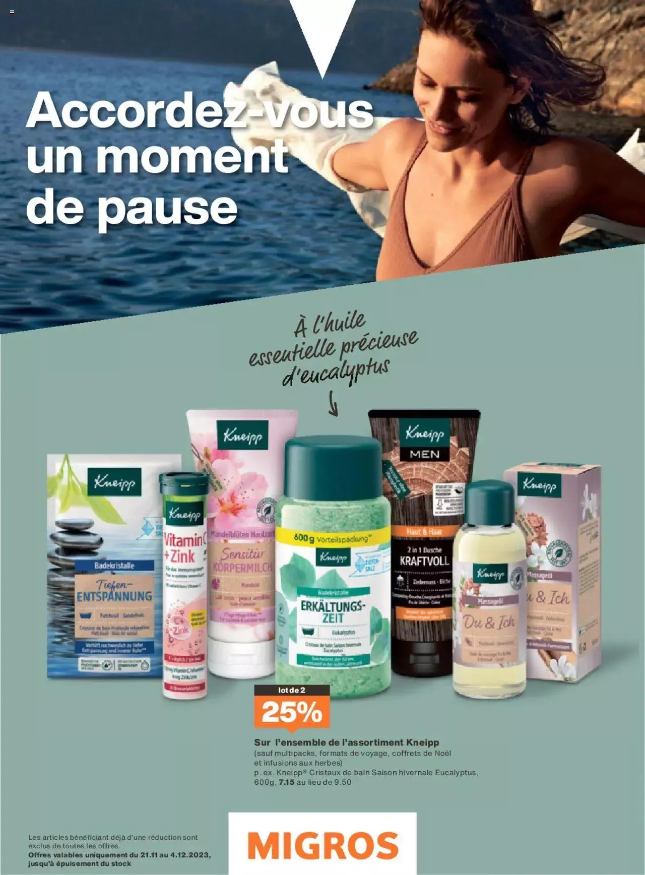 Migros Magazin FR von 20. November bis 31. Dezember 2023 - Prospekt seite  38