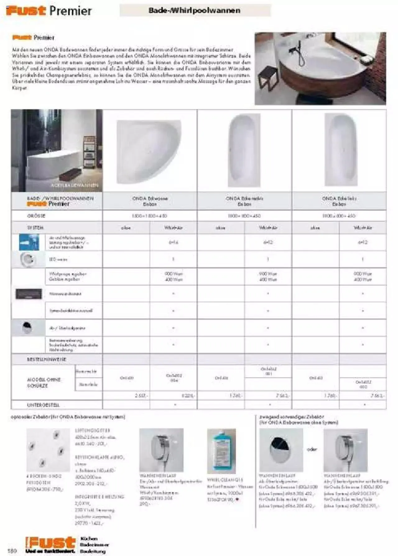 Fust Badezimmermagazin von 17. April bis 31. Dezember 2023 - Prospekt seite  180
