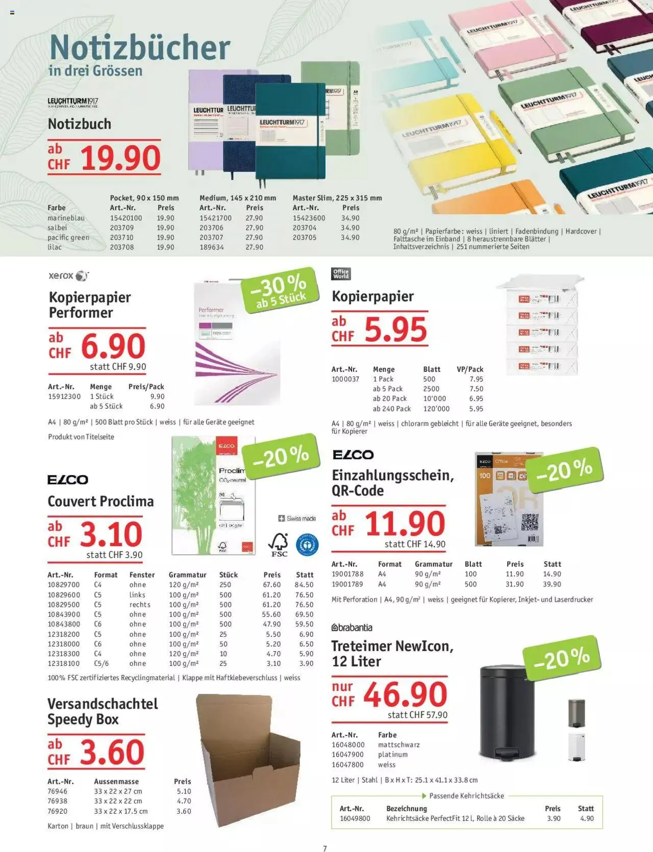 Office World Aktionen von 24. August bis 27. September 2023 - Prospekt seite 7