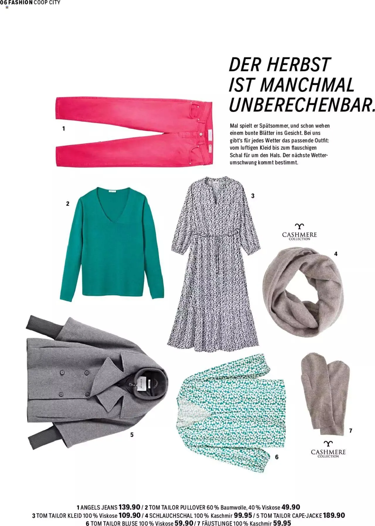 Coop City Magazin von 19. September bis 8. Oktober 2023 - Prospekt seite  6