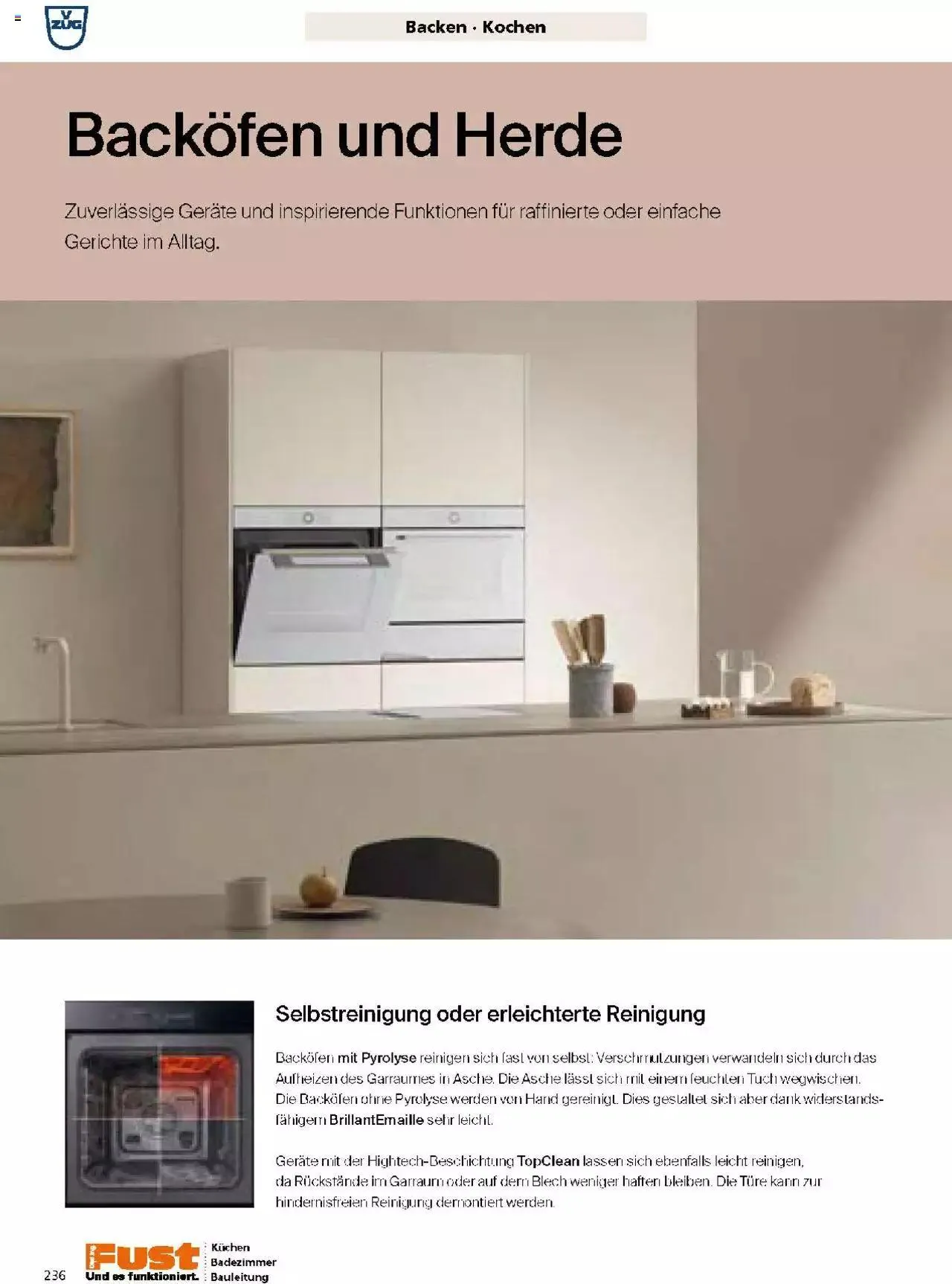 Fust Küchen- und Badezimmerprospekt von 4. März bis 31. Dezember 2024 - Prospekt seite 236