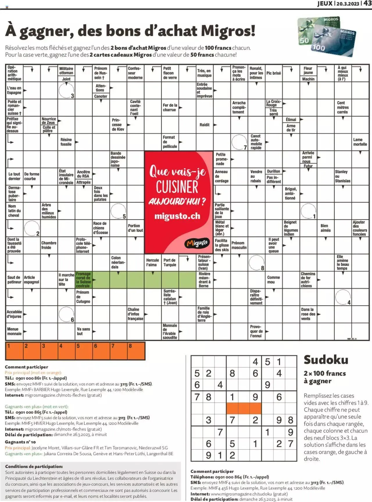 Migros Le guide du jardinier débutant von 20. März bis 31. Dezember 2023 - Prospekt seite 43