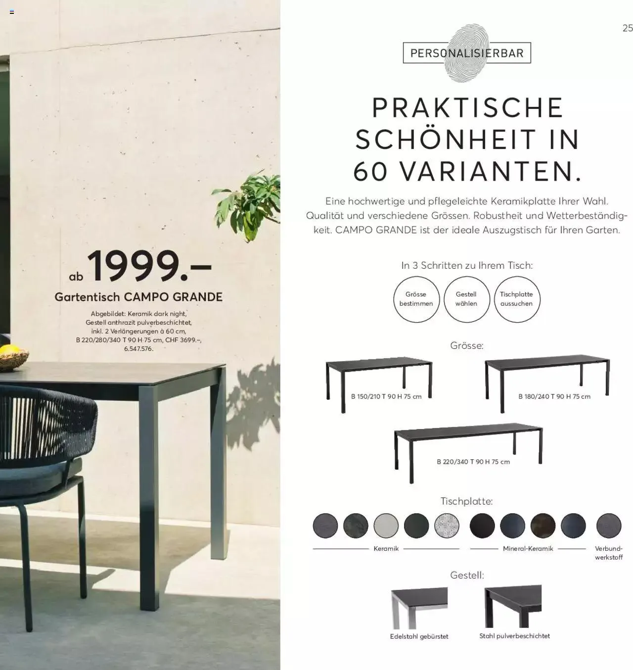 Livique Wohne wie du lebst von 28. Februar bis 31. Dezember 2023 - Prospekt seite  25