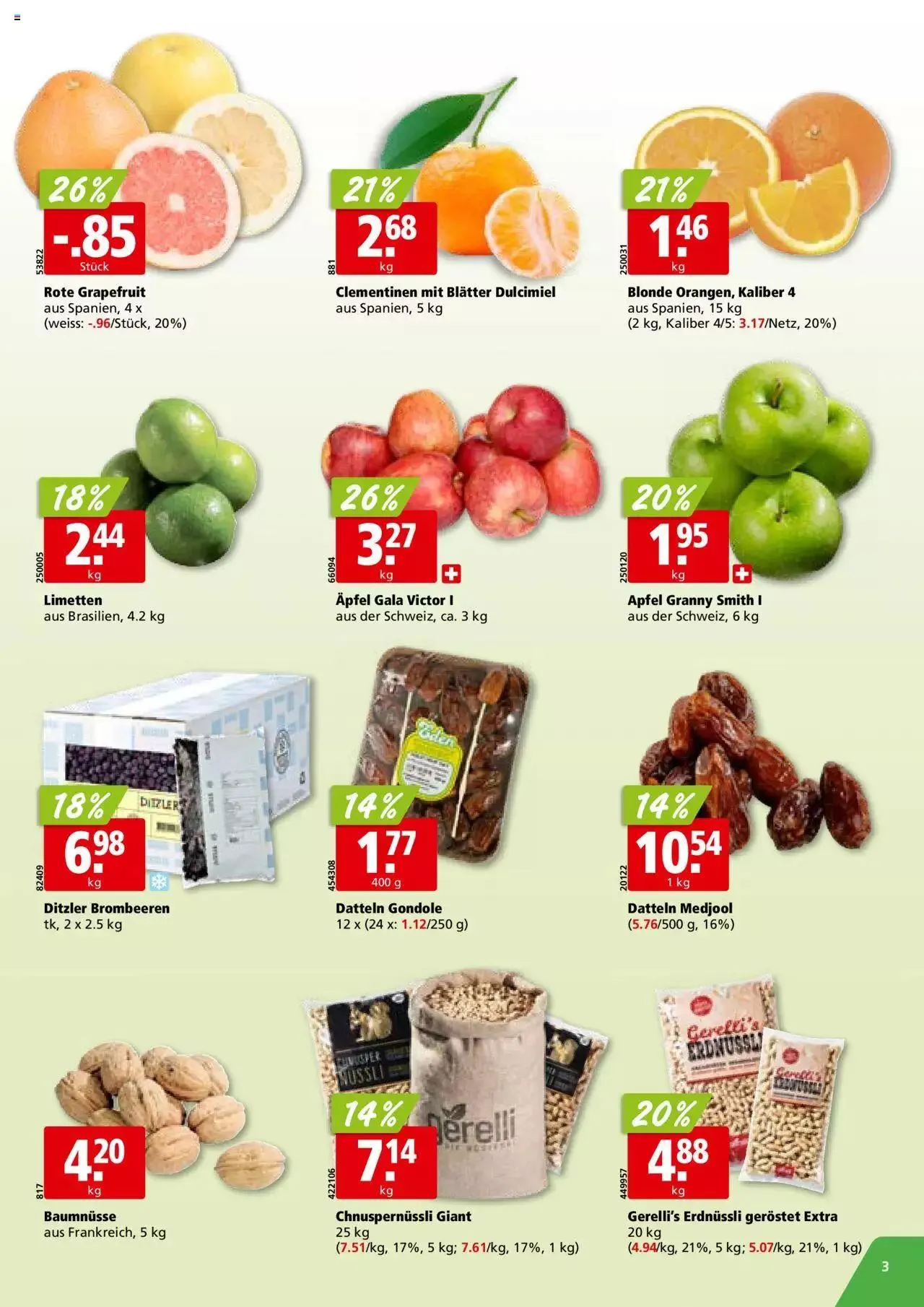 Aligro Aktionen für Businesskunden - Chavannes, Matran, Genf, Sitten von 4. Dezember bis 9. Dezember 2023 - Prospekt seite 3