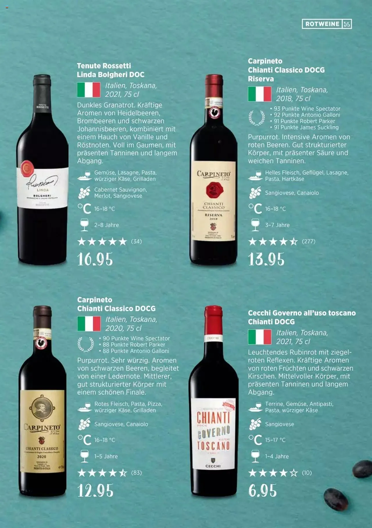 Denner Wine Guide 2023/2024 DE von 11. September bis 31. Dezember 2023 - Prospekt seite  54