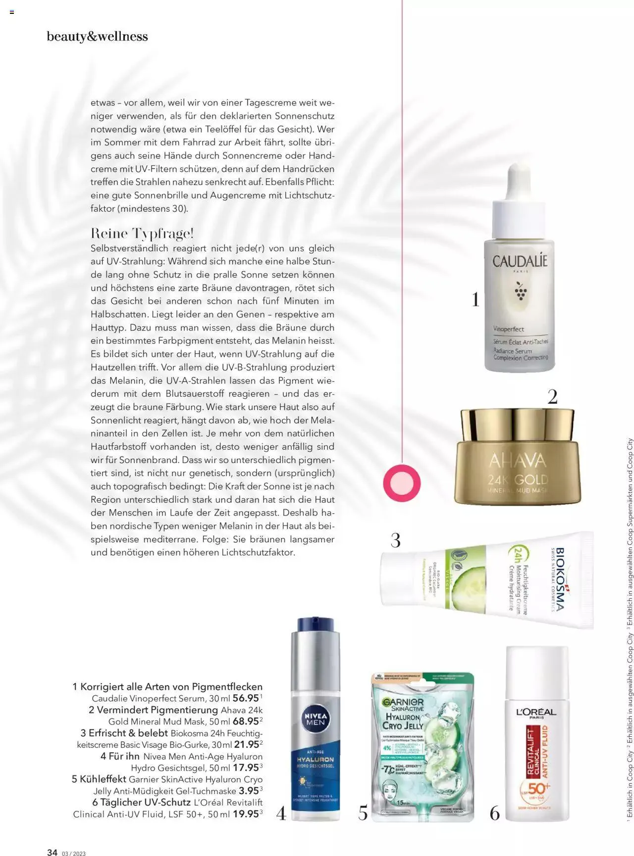 Coop City Aktionen von 13. Juni bis 31. Dezember 2023 - Prospekt seite  34