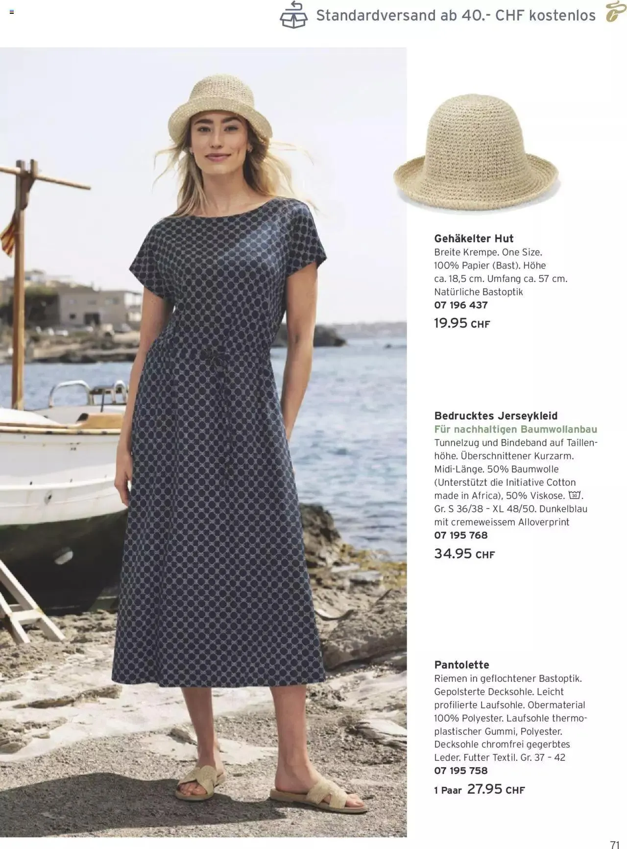 Tchibo Aktionen von 19. Juni bis 31. Dezember 2024 - Prospekt seite  71