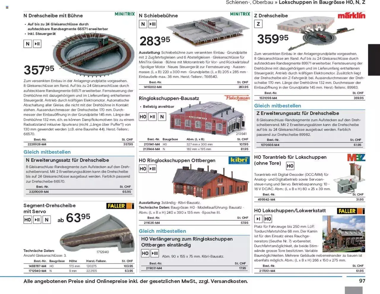 Conrad Modellbahn Katalog 2023/24 von 5. September bis 31. Dezember 2023 - Prospekt seite  99