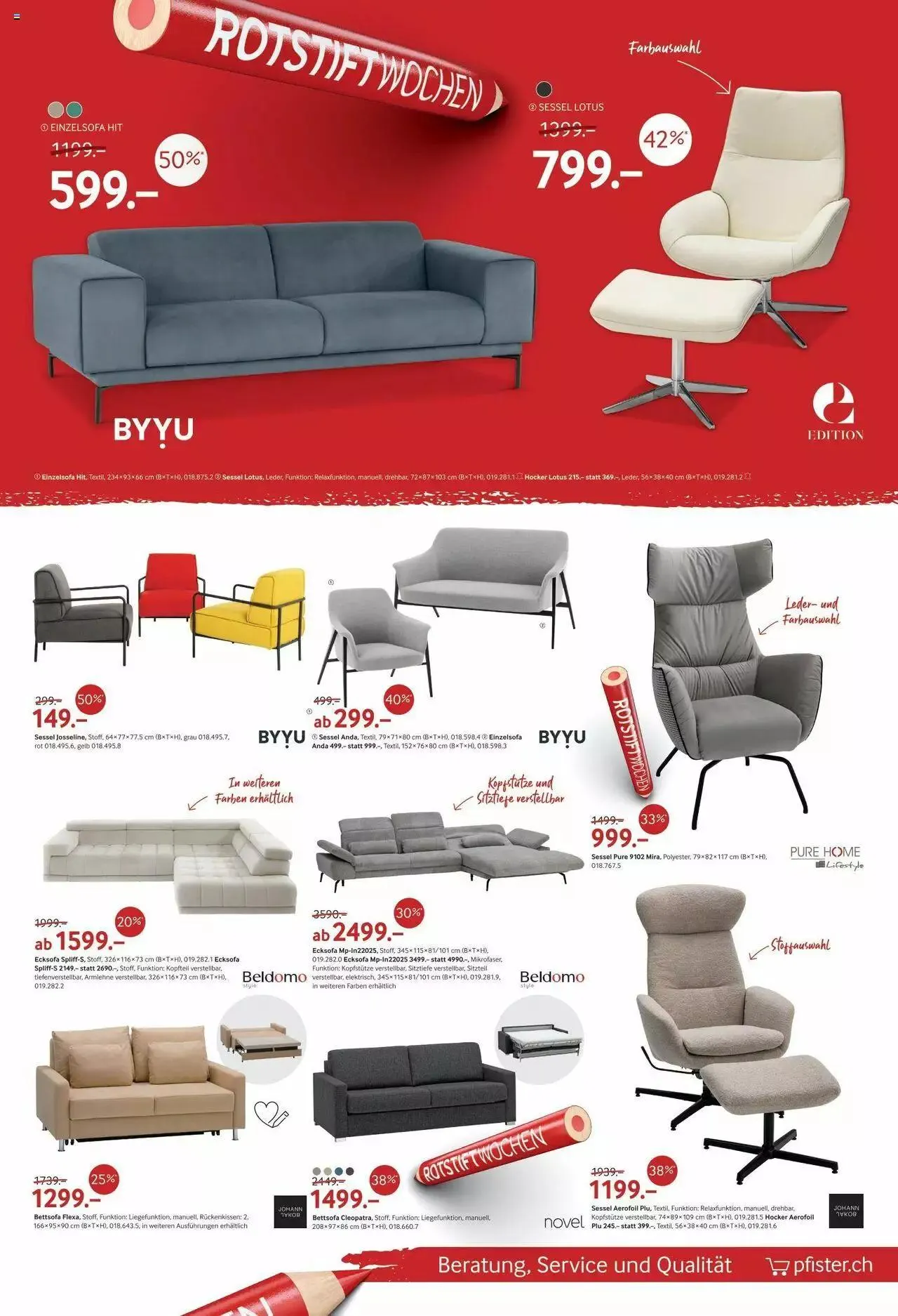 Pfister Rotstift Winter 2023 - Ausgabe 2 von 12. Dezember bis 29. Januar 2024 - Prospekt seite  3