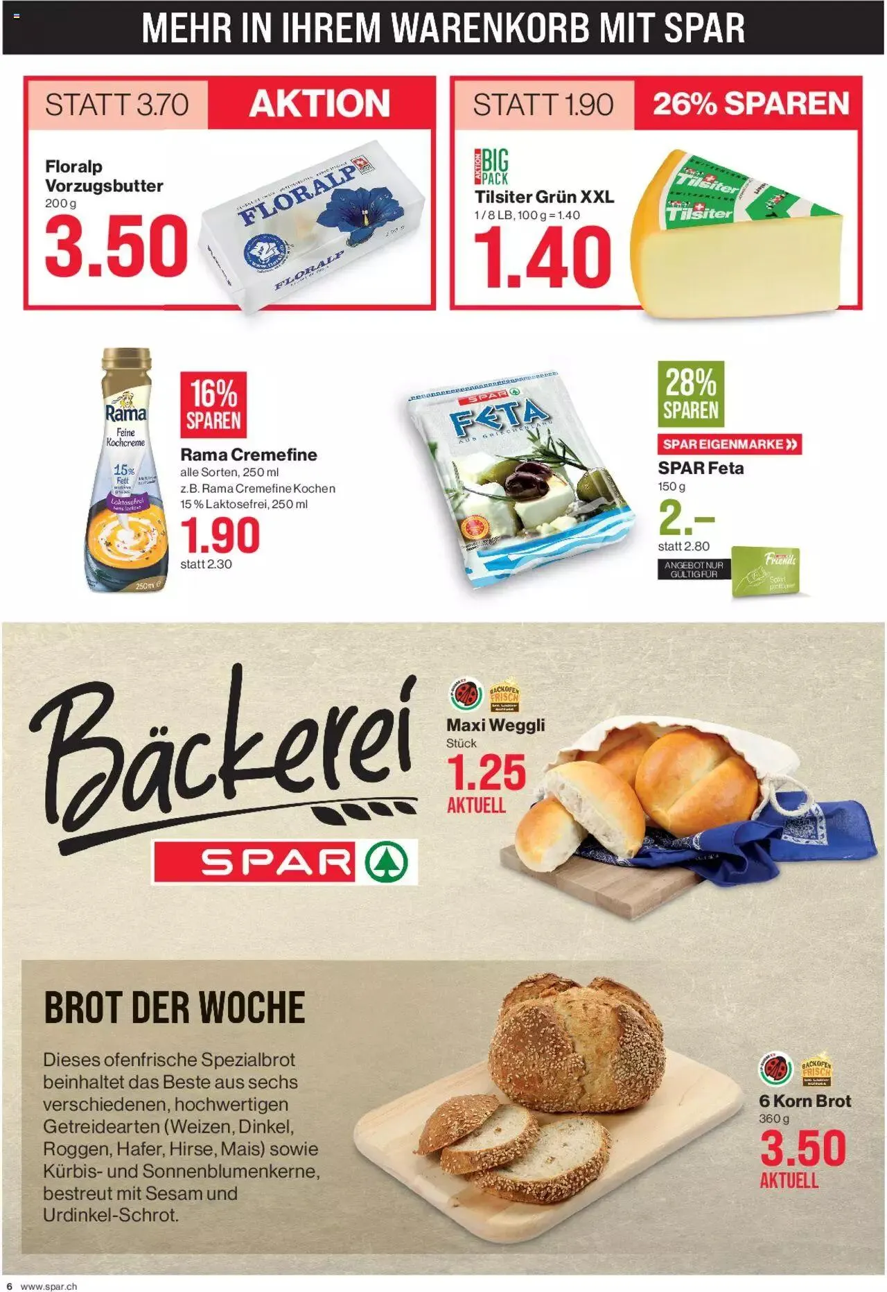 SPAR Aktionen von 23. Mai bis 29. Mai 2024 - Prospekt seite  6