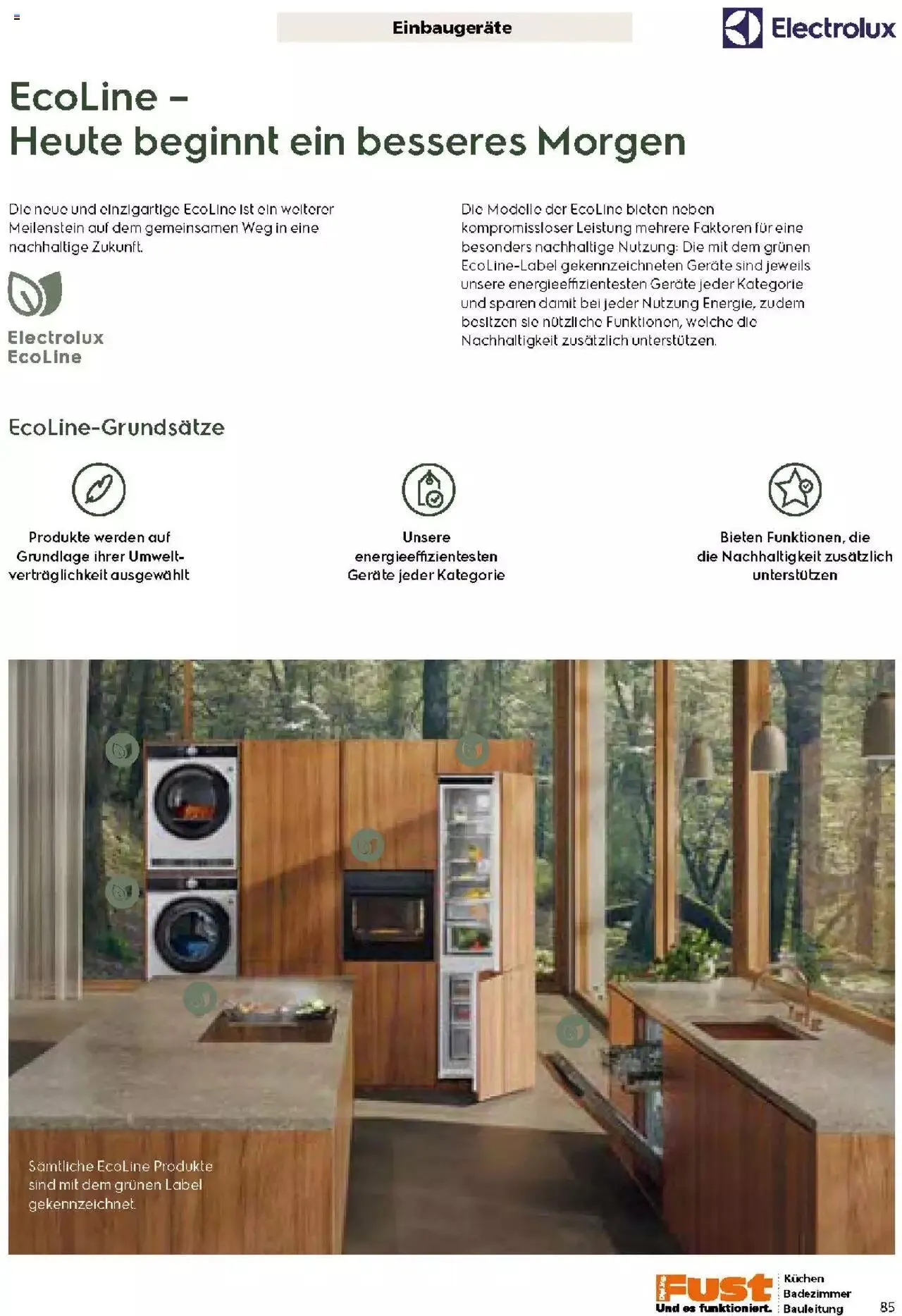 Fust Küchen- und Badezimmerprospekt von 4. März bis 31. Dezember 2024 - Prospekt seite 85