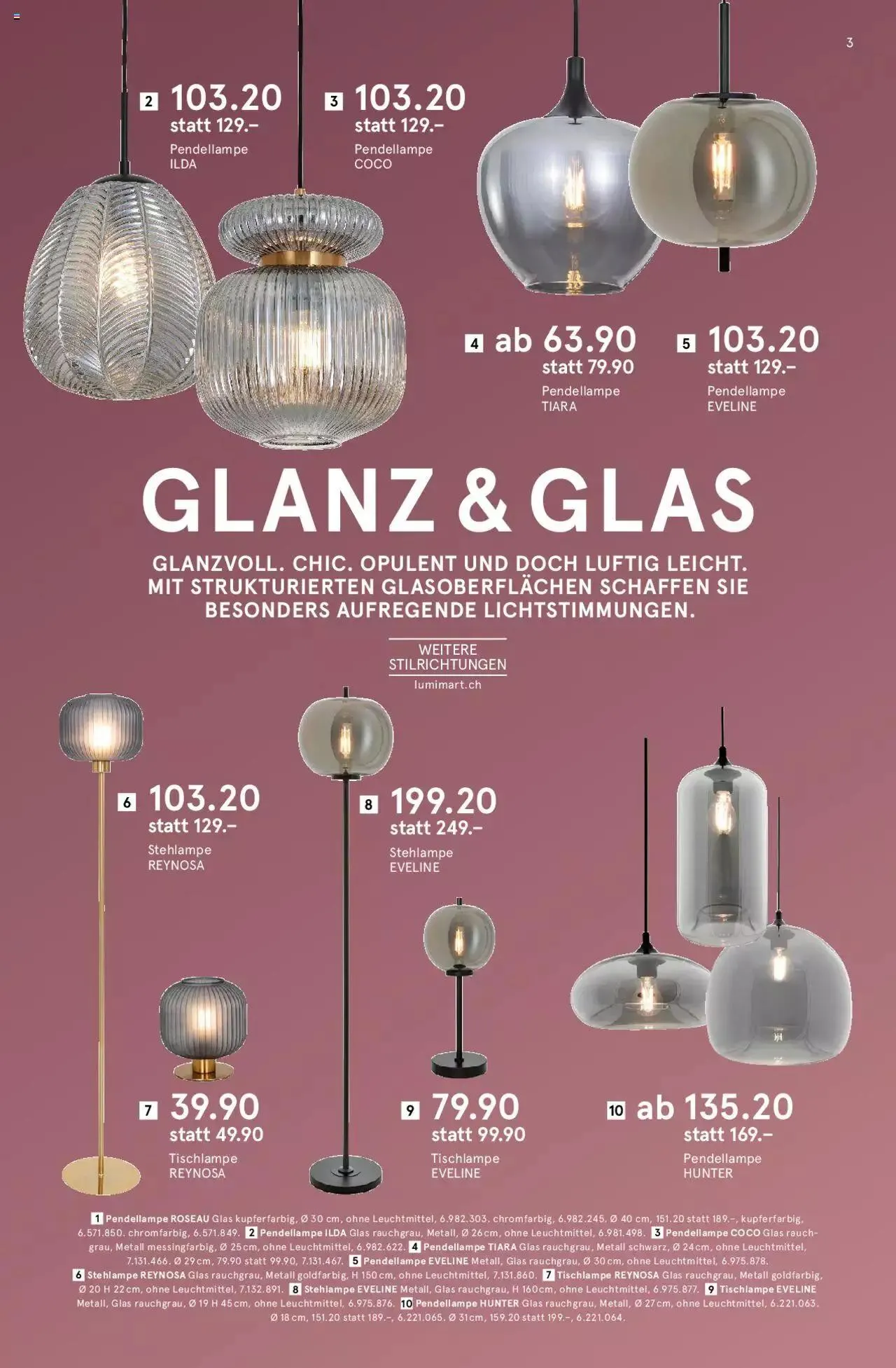 Lumimart Aktionen von 24. Oktober bis 19. November 2023 - Prospekt seite  3