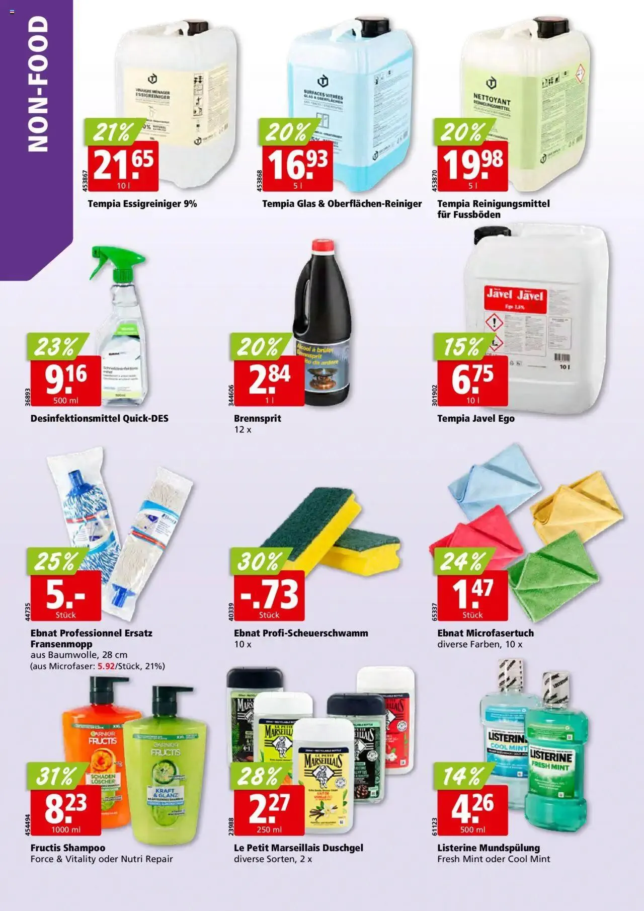 Aligro Aktionen für Businesskunden - Chavannes, Matran, Genf, Sitten von 30. September bis 5. Oktober 2024 - Prospekt seite  30