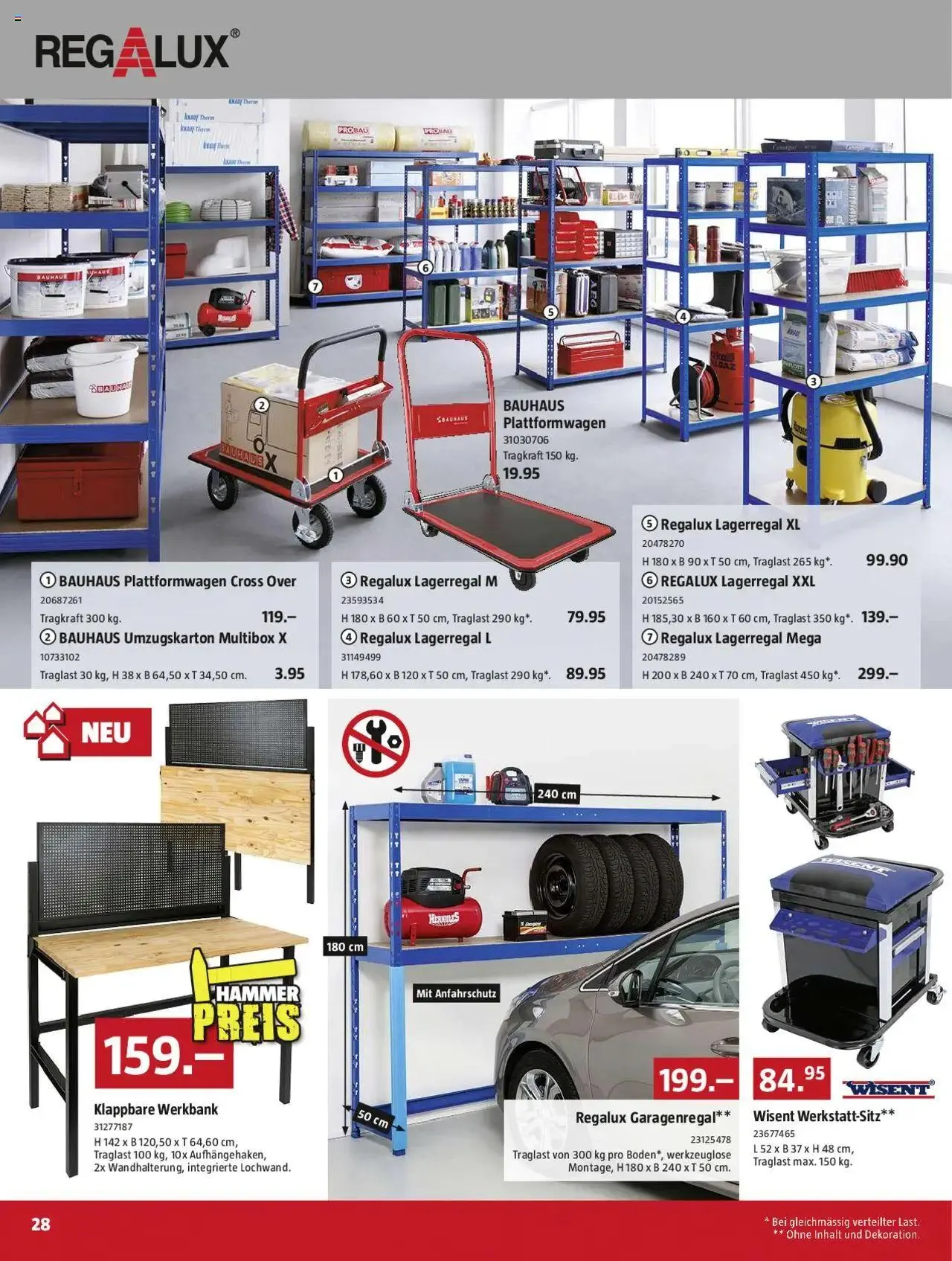 Bauhaus Aktionen von 26. August bis 29. September 2024 - Prospekt seite  28