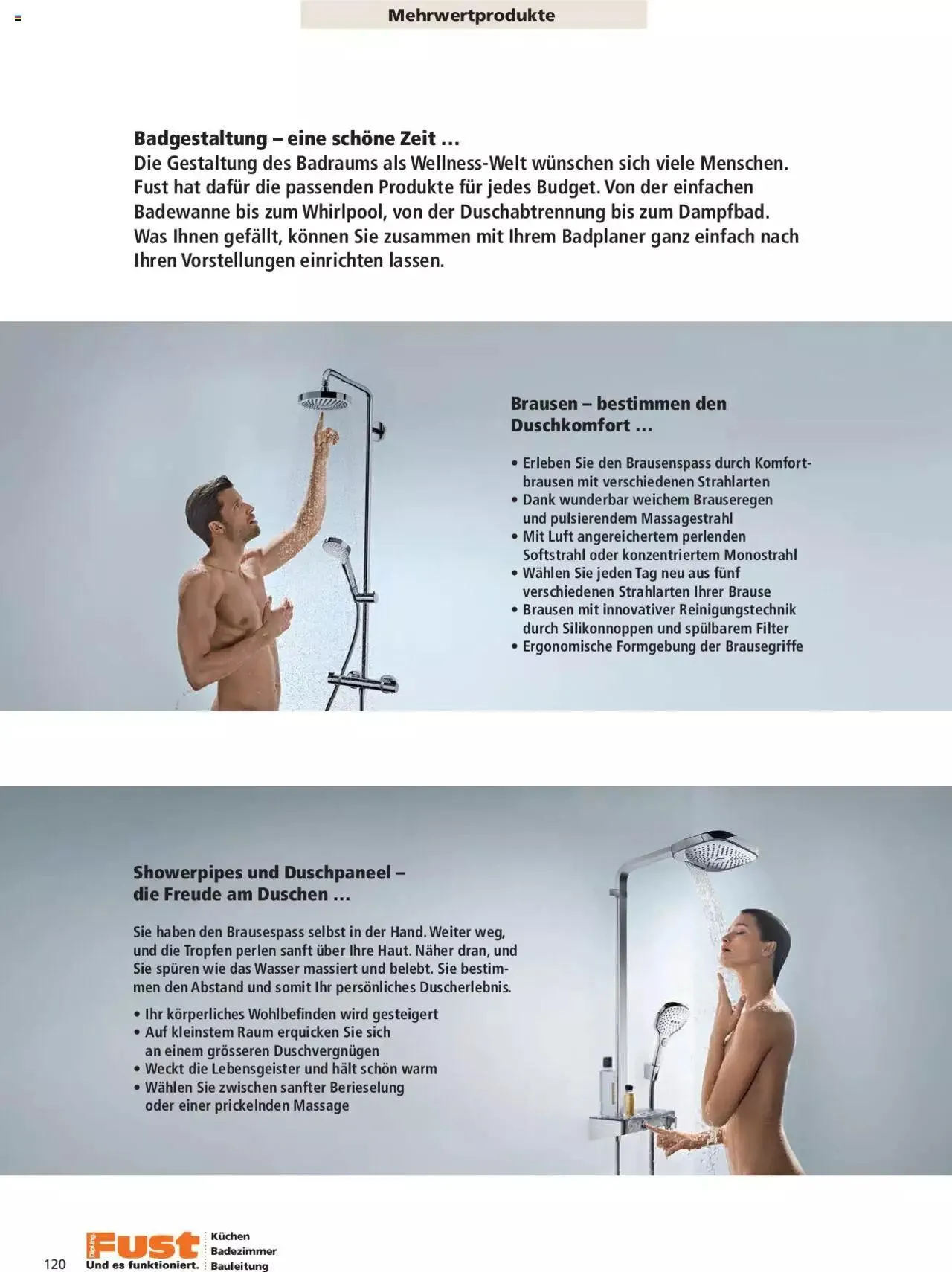Fust Aktionen Badezimmermagazin von 17. April bis 31. Dezember 2024 - Prospekt seite  120