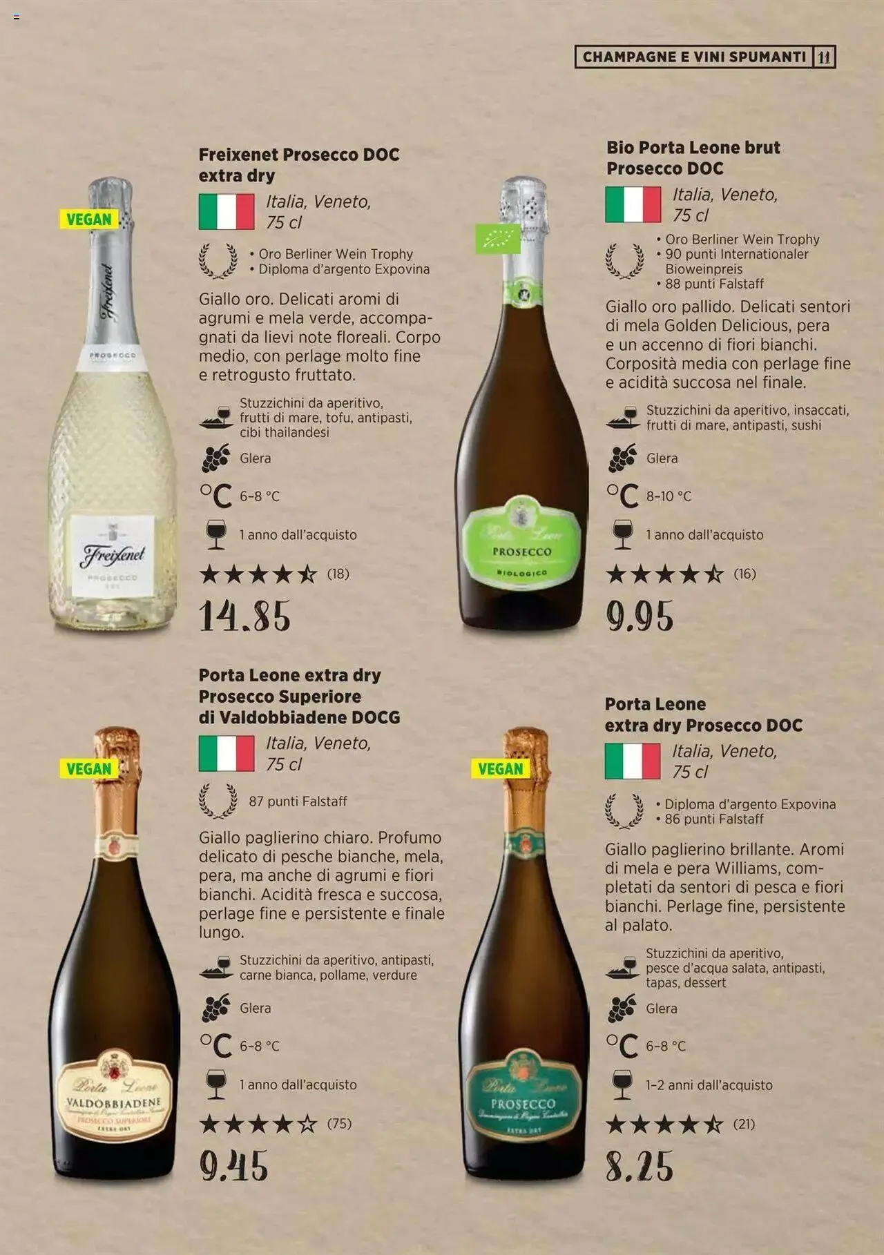 Denner Guida dei vini 2023 / 2024 IT von 11. September bis 31. Dezember 2023 - Prospekt seite 11