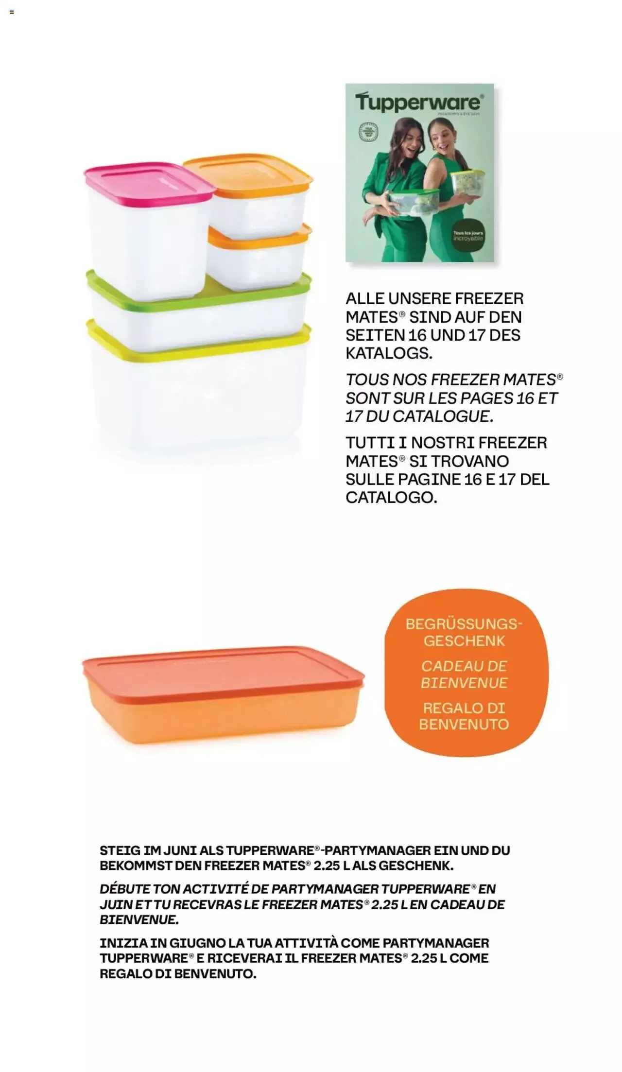 Tupperware Aktionen von 3. Juni bis 30. Juni 2024 - Prospekt seite  7