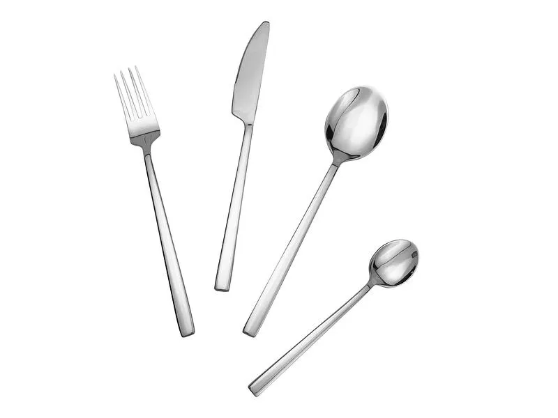 Besteck-Set URSA 24-teilig grau