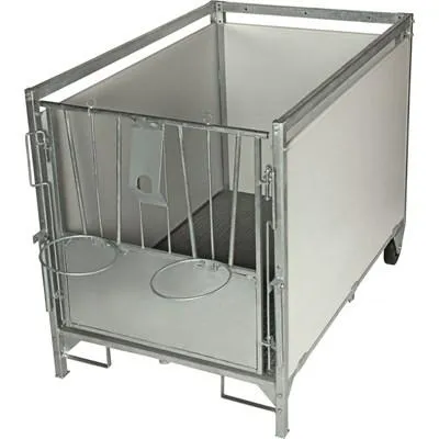 Kälberbox gross 160 × 100 × 106 cm