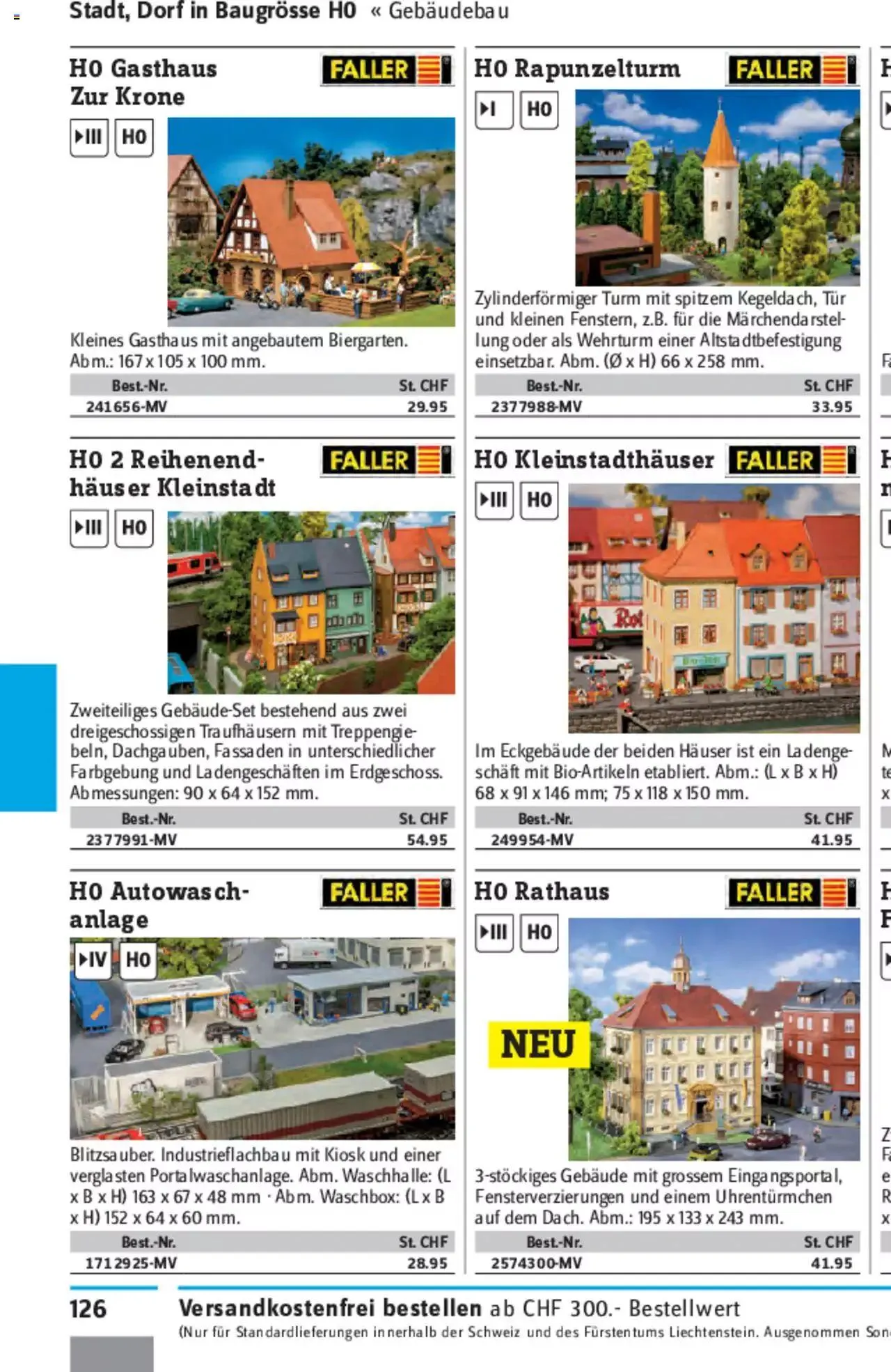 Conrad - Modellbahn Katalog 2022/23 von 5. September bis 31. Dezember 2023 - Prospekt seite  255