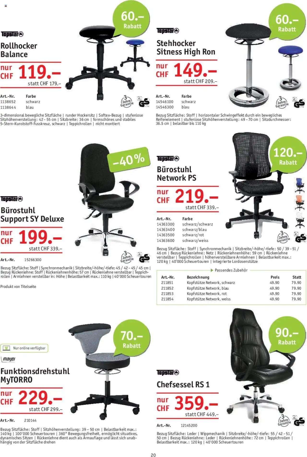 Office World Aktionen von 26. September bis 23. Oktober 2024 - Prospekt seite 20