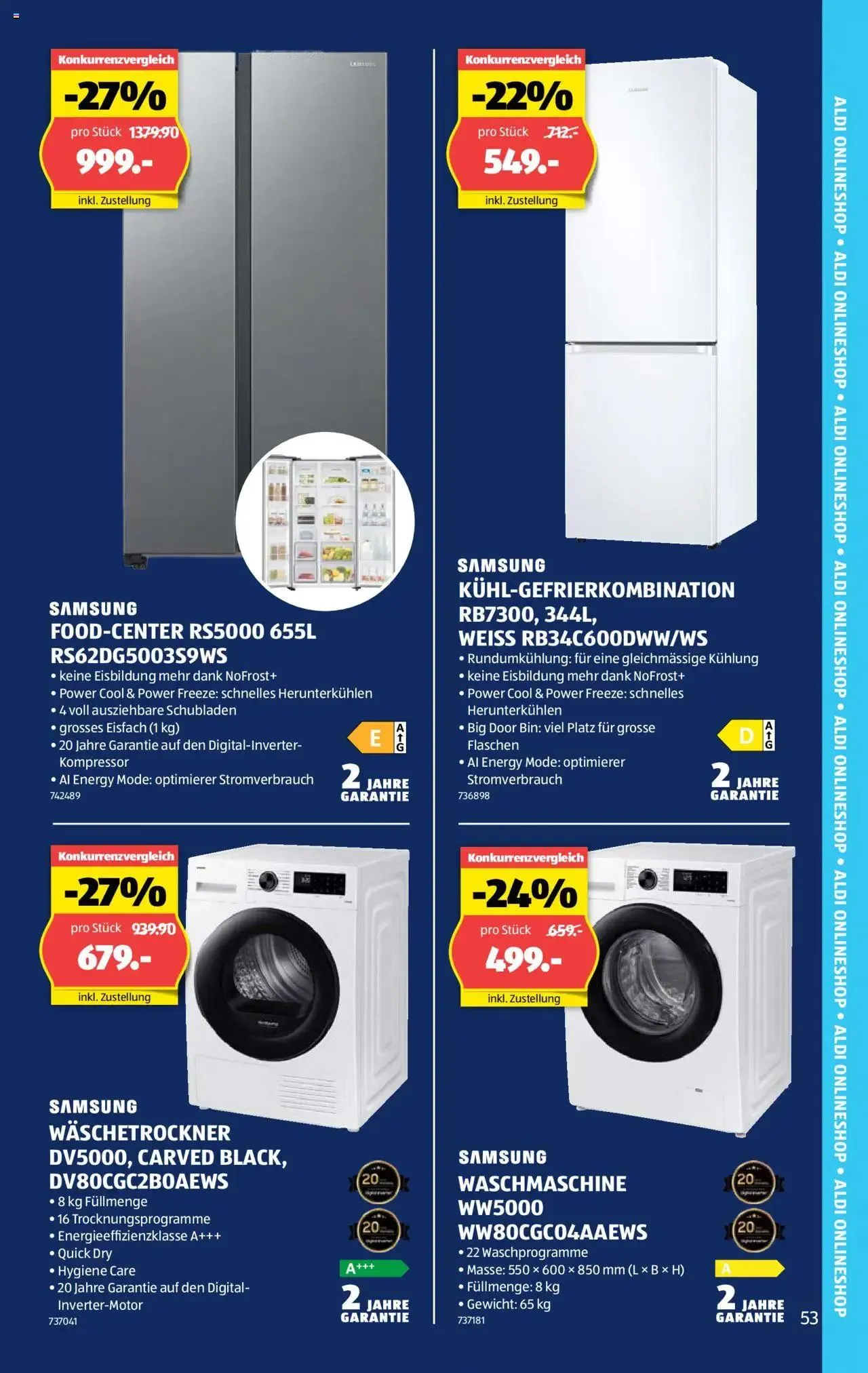 Aldi Aktionen von 26. September bis 2. Oktober 2024 - Prospekt seite 53