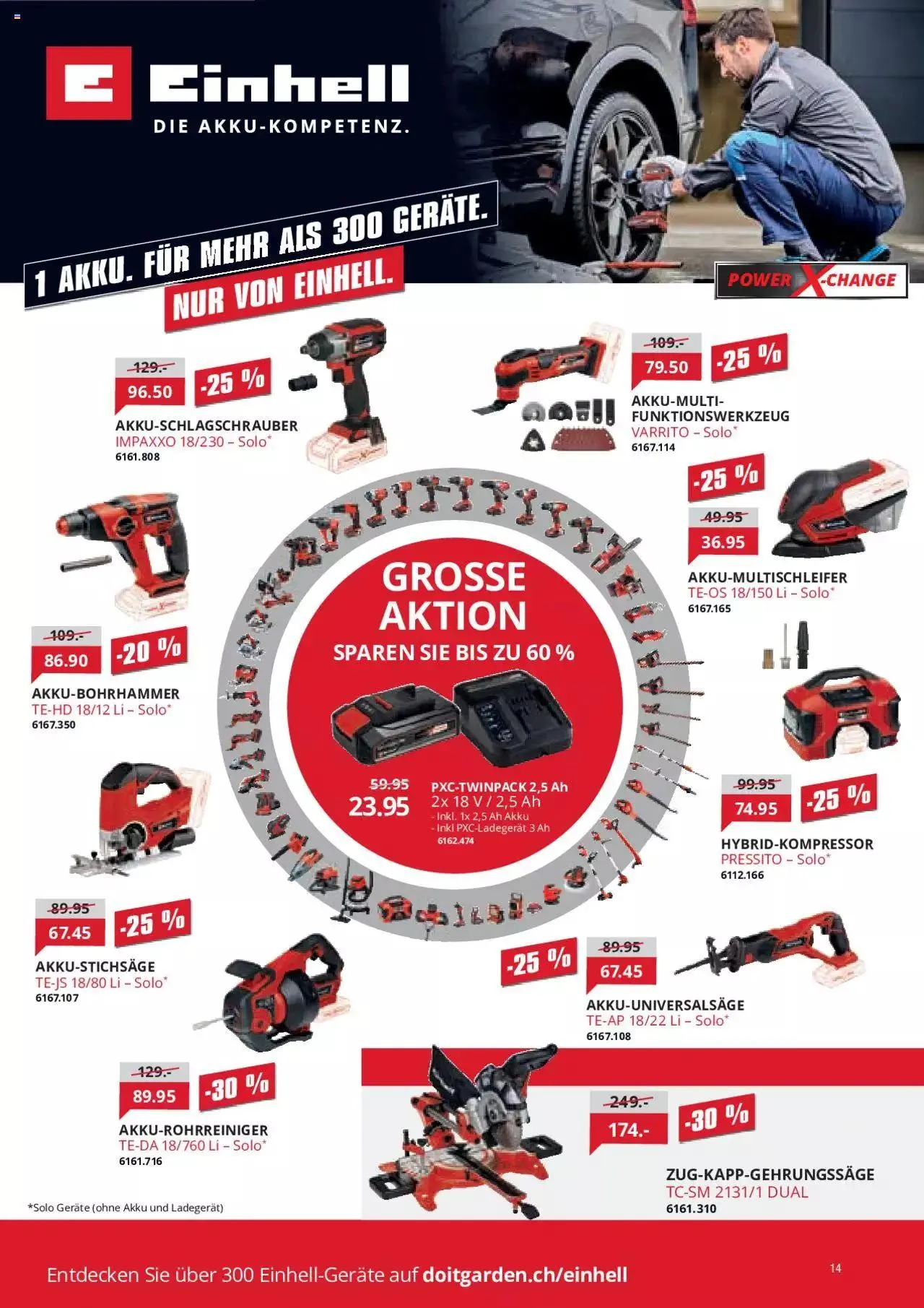 DO IT+GARDEN MIGROS Aktionen von 26. September bis 9. Oktober 2023 - Prospekt seite 14