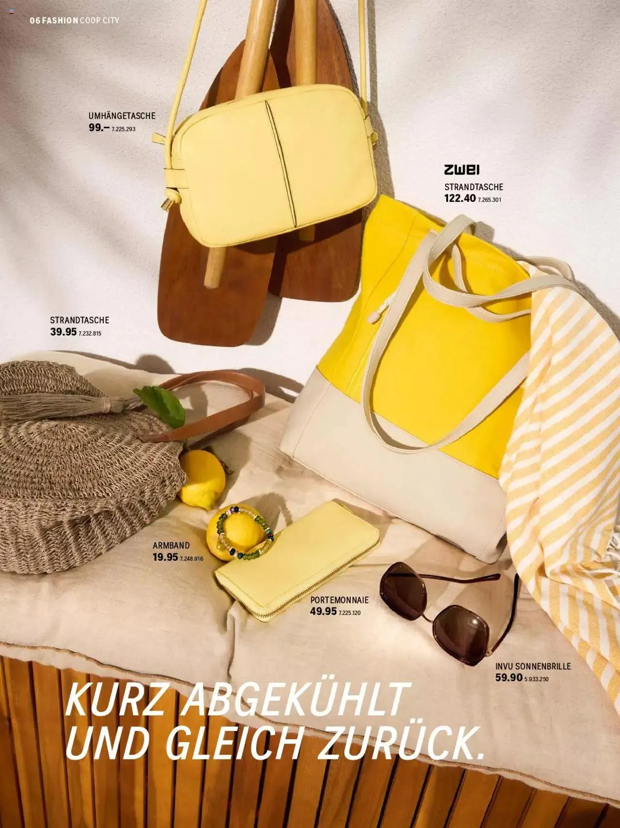 Coop City Magazin von 29. April bis 31. Dezember 2024 - Prospekt seite  6