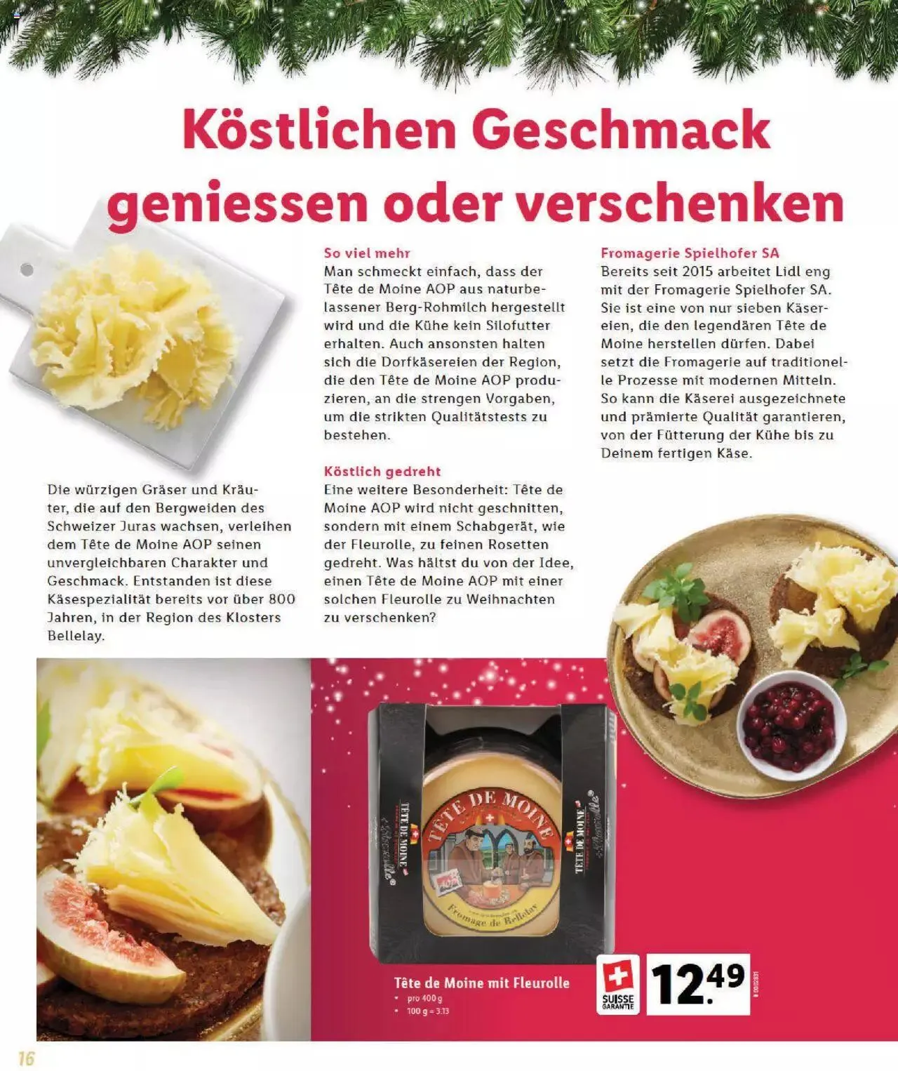 Lidl Magische Weihtnachstzeit von 2. November bis 31. Dezember 2023 - Prospekt seite  16