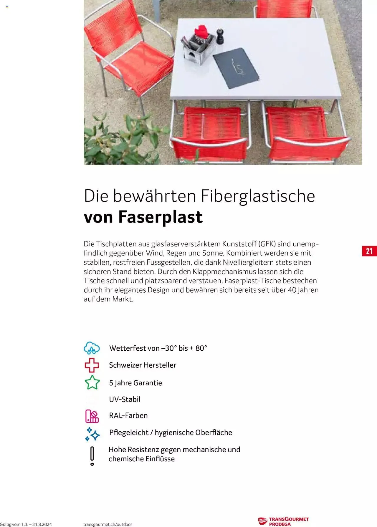 Prodega Outdoor Katalog 2024 von 26. Februar bis 26. Februar 2025 - Prospekt seite  21