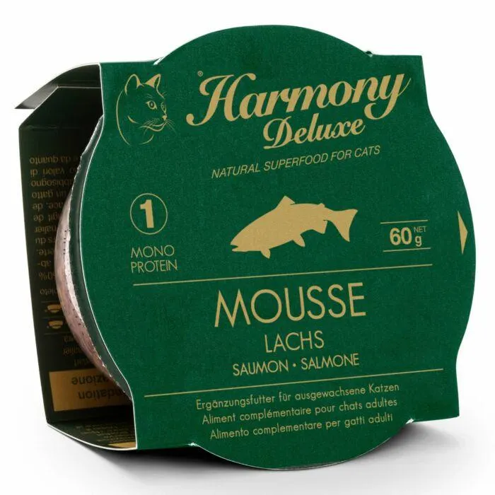 Harmony Cat Deluxe Mousse Nassfutter Lachs 60g