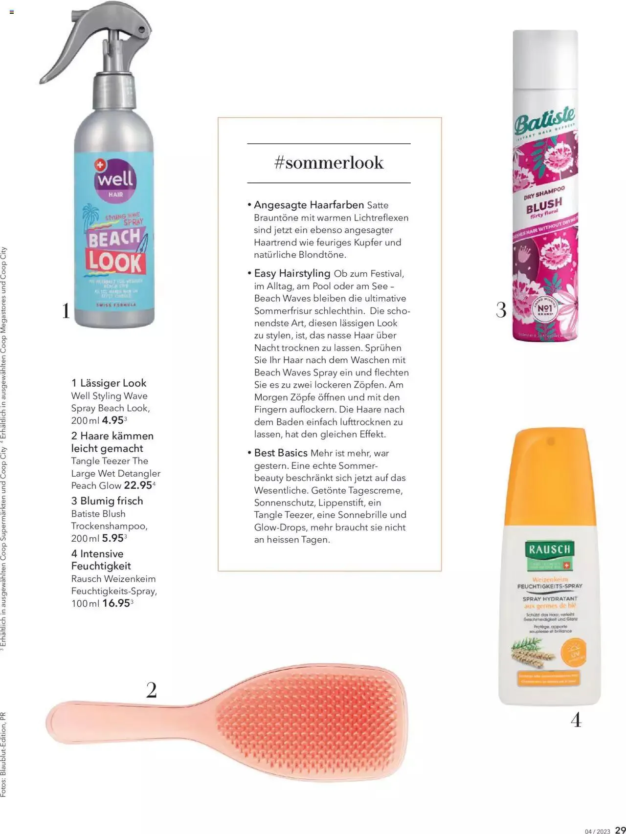 Coop Aktionen Beauty & Life von 1. August bis 31. Dezember 2023 - Prospekt seite  29