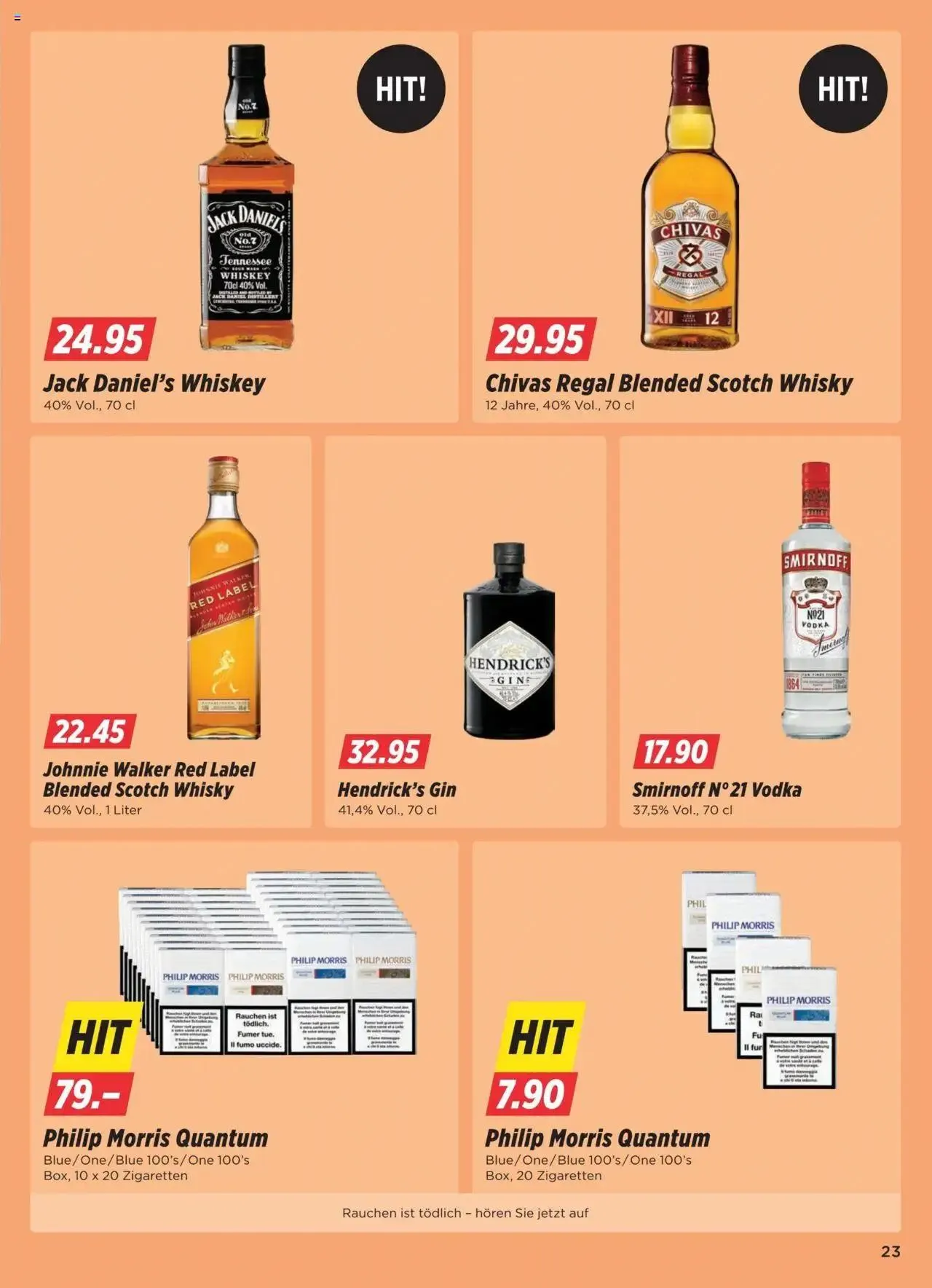 Denner Aktionen von 8. Oktober bis 14. Oktober 2024 - Prospekt seite  23