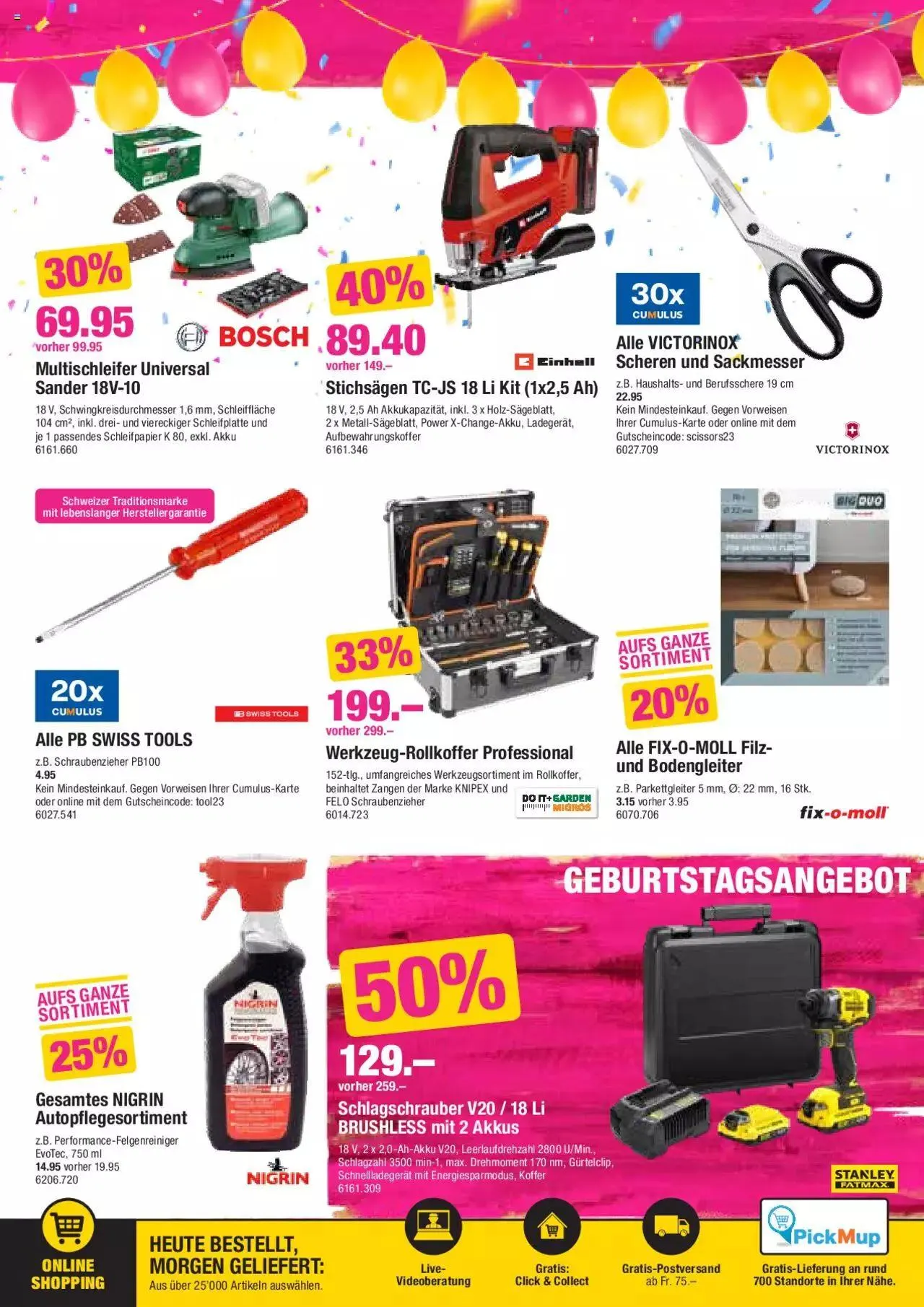 DO IT+GARDEN MIGROS Aktionen von 8. August bis 21. August 2023 - Prospekt seite  5