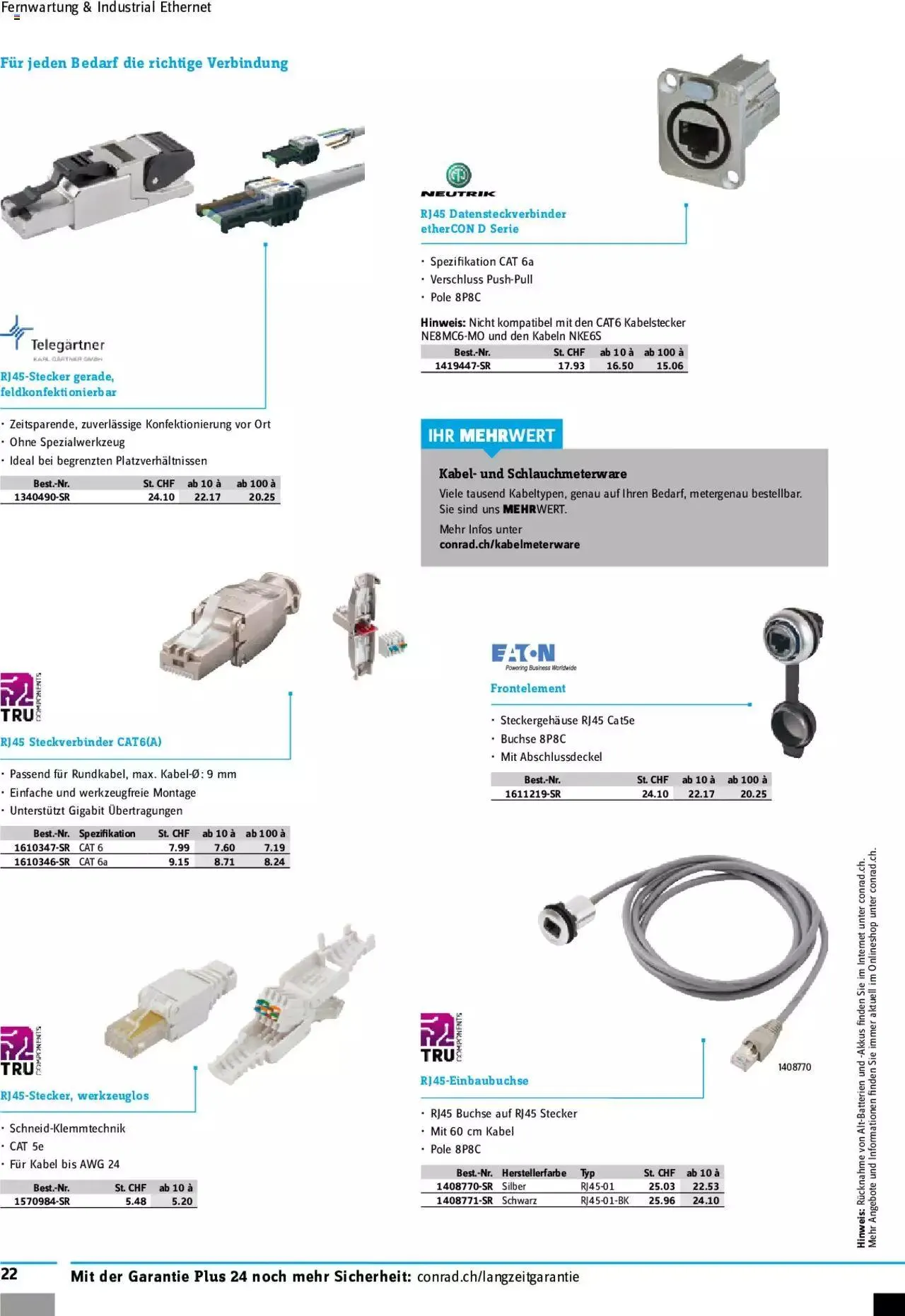 Conrad - Wir sind Technik von 10. Mai bis 31. Dezember 2023 - Prospekt seite  24