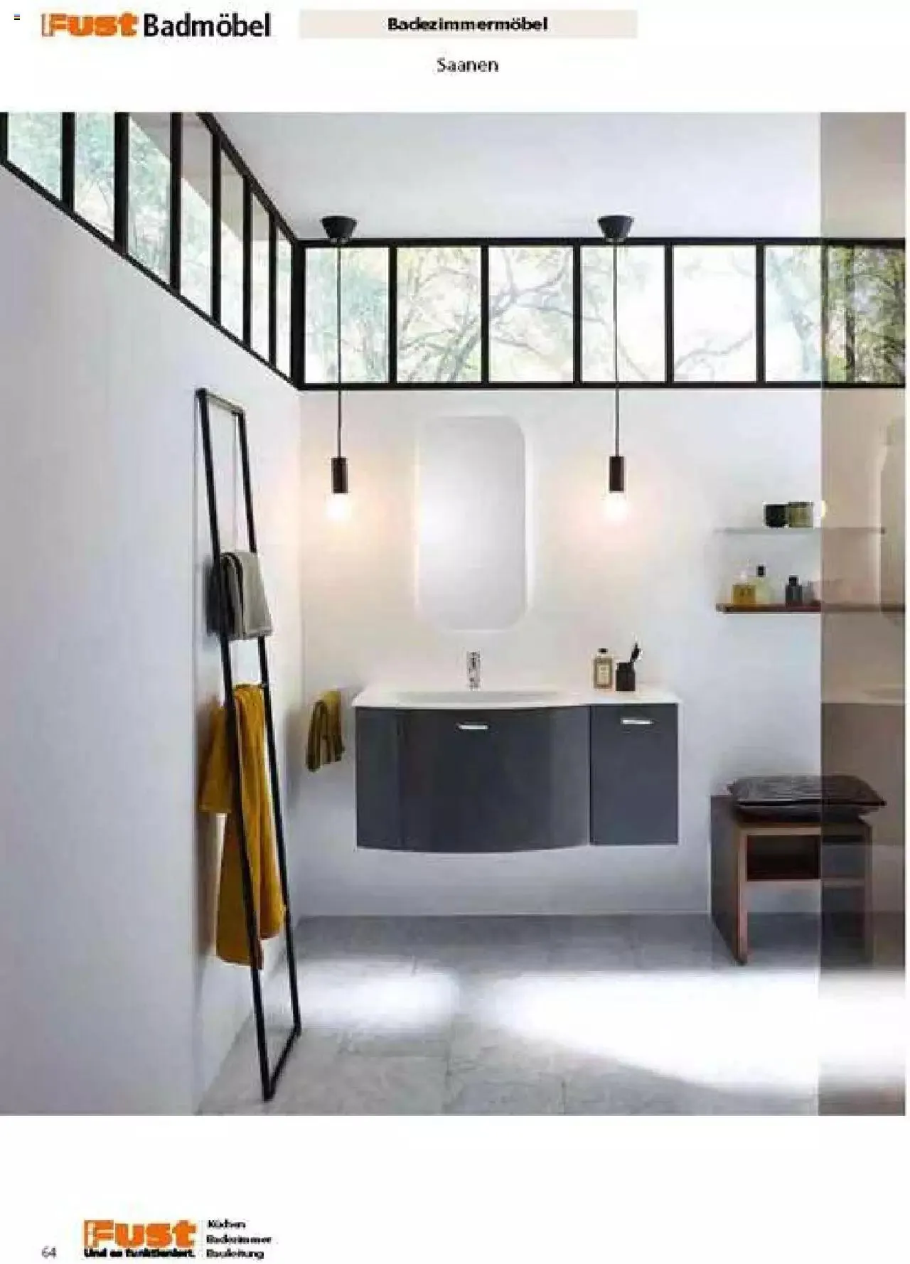 Fust Badezimmermagazin von 17. April bis 31. Dezember 2023 - Prospekt seite  64