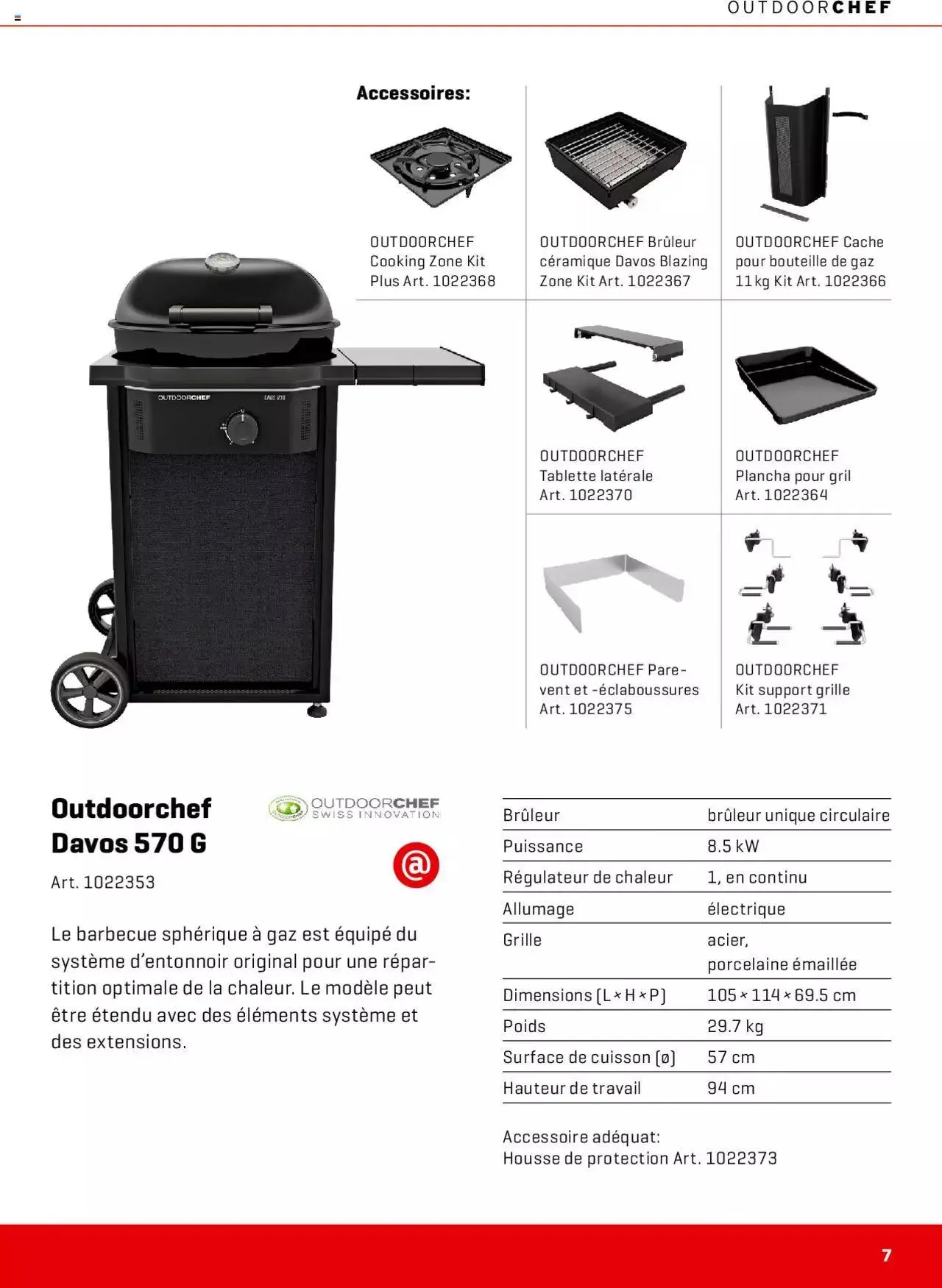 Interdiscount Prospectus Grill von 13. März bis 31. Dezember 2023 - Prospekt seite  7