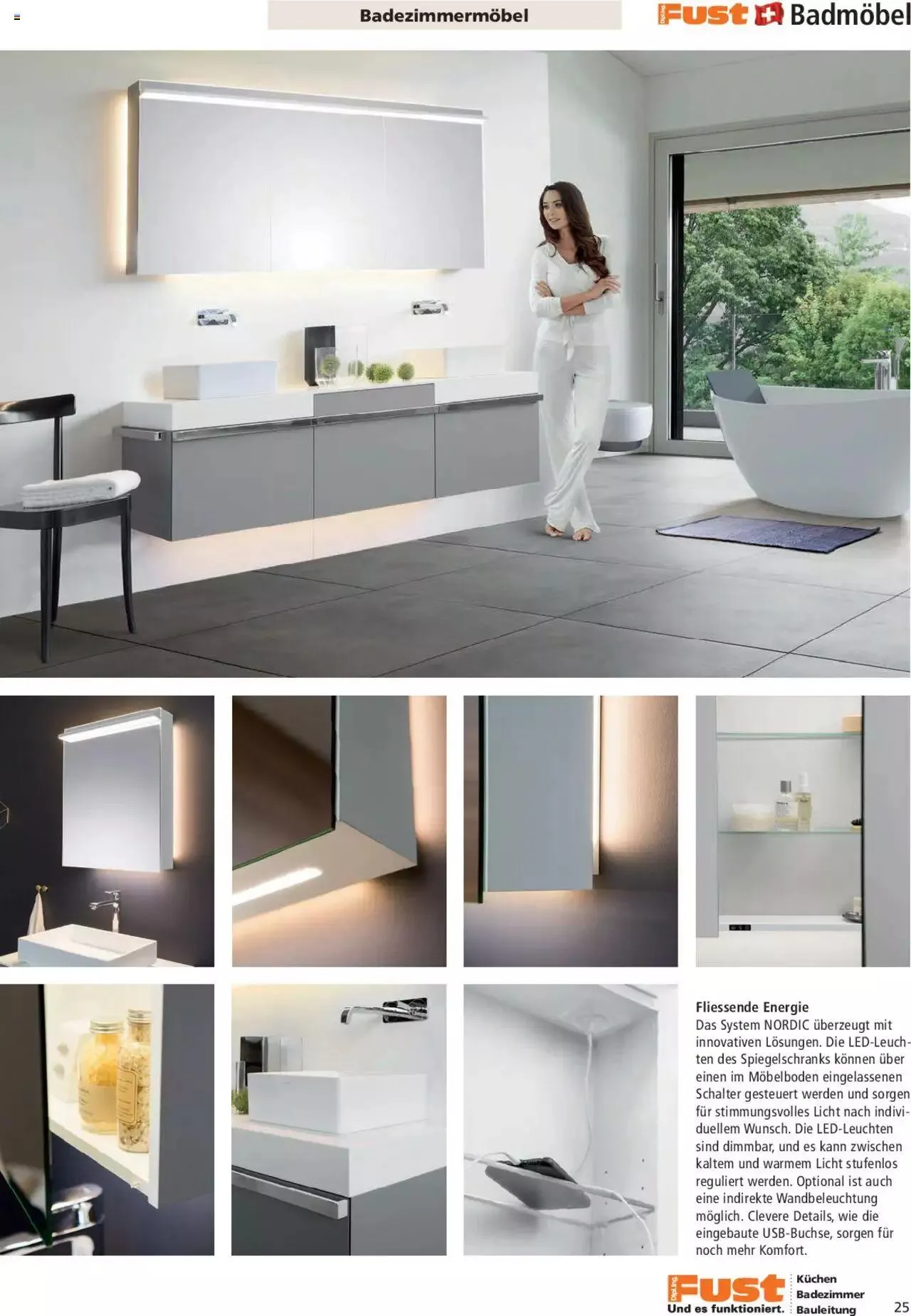 Fust Aktionen Badezimmermagazin von 17. April bis 31. Dezember 2024 - Prospekt seite 25