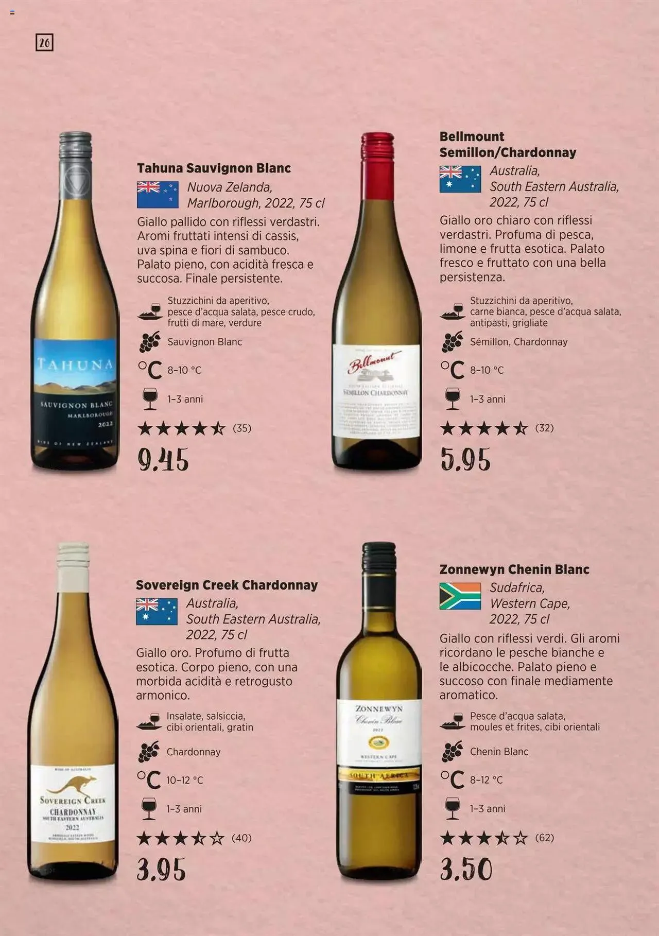 Denner Guida dei vini 2023 / 2024 IT von 11. September bis 31. Dezember 2023 - Prospekt seite  26