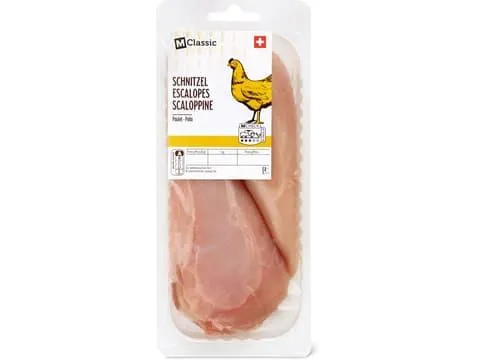 M-Classic · Pouletschnitzel