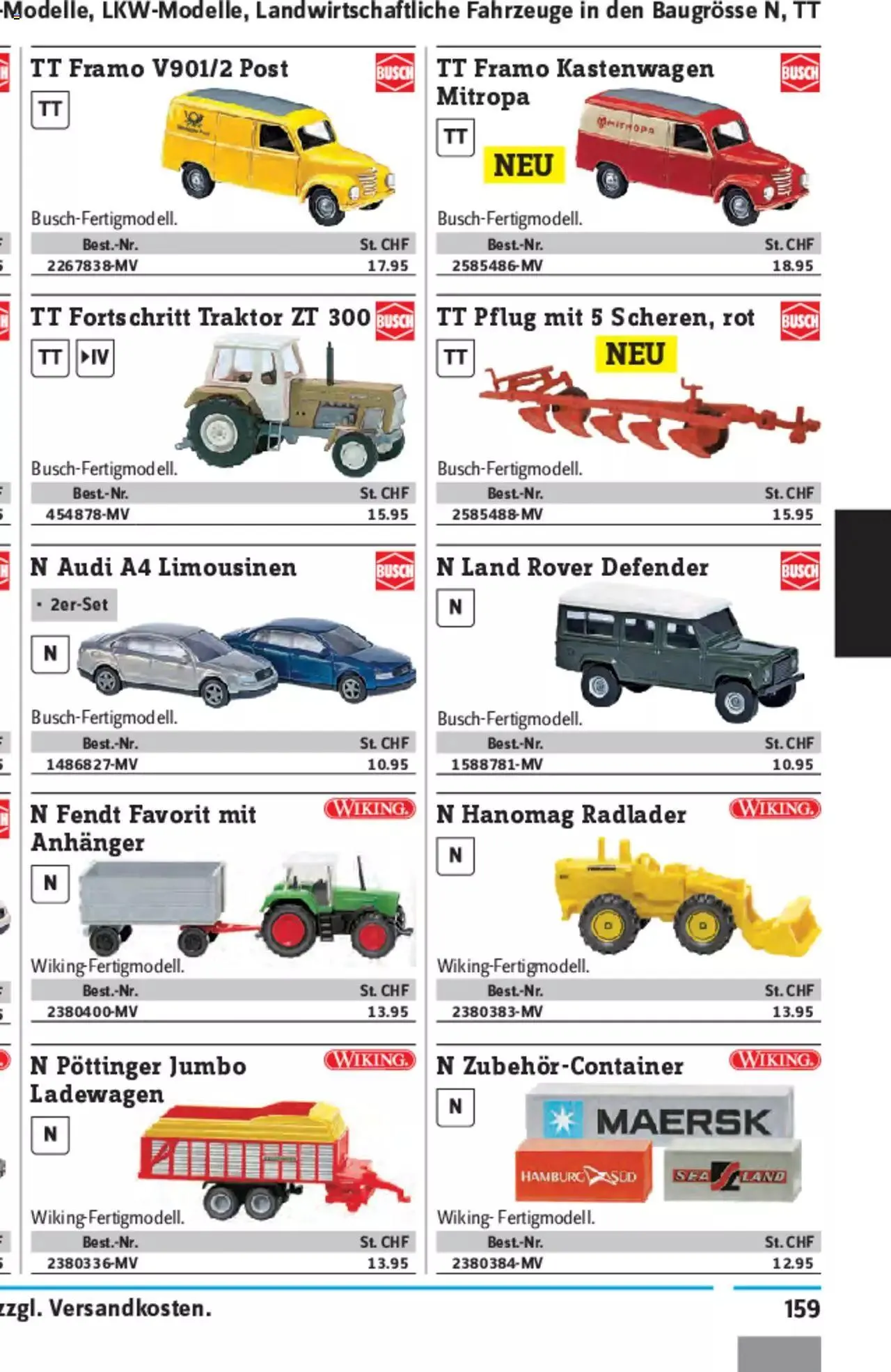 Conrad - Modellbahn Katalog 2022/23 von 5. September bis 31. Dezember 2023 - Prospekt seite  322