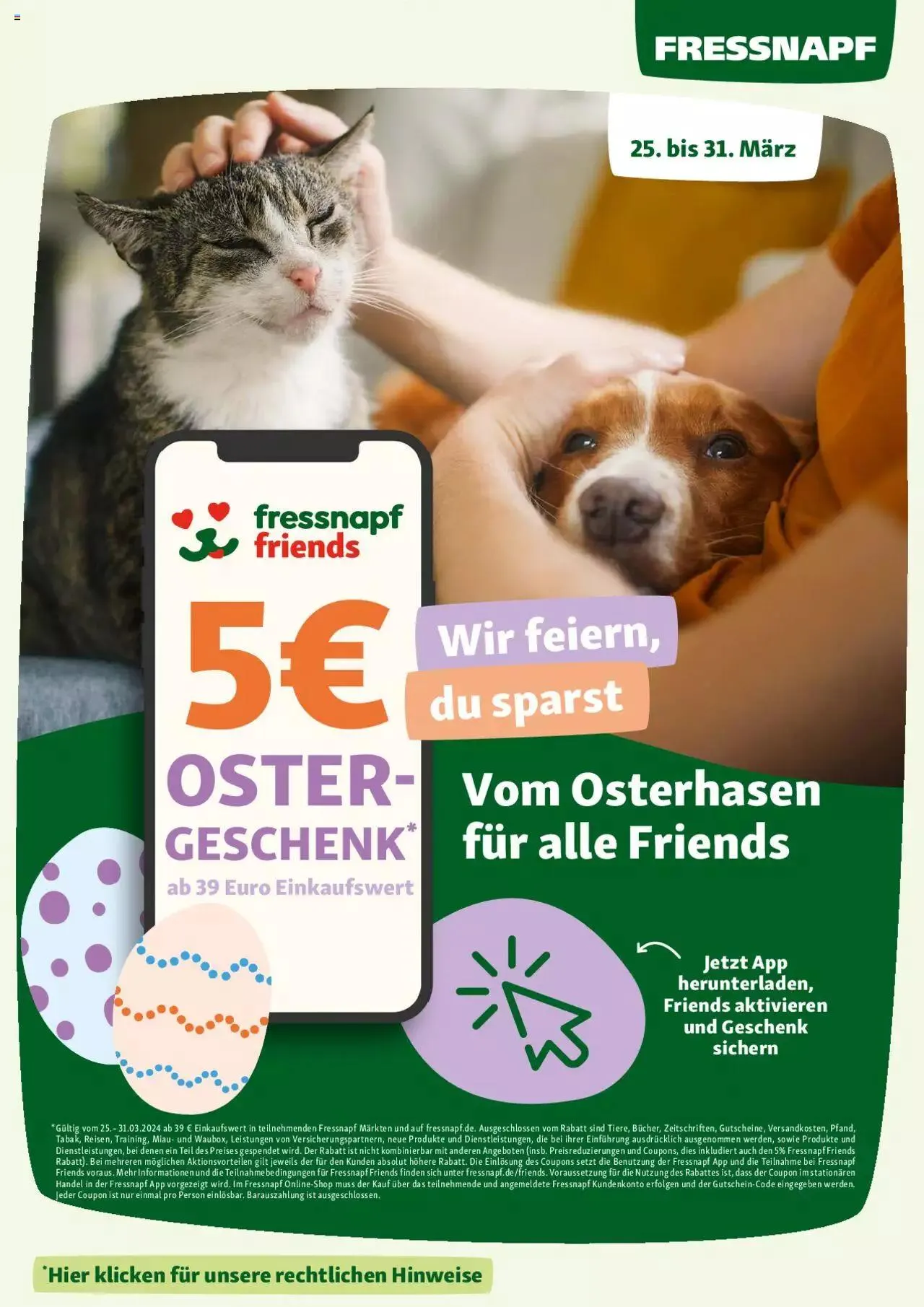Fressnapf Leaflet von 2. April bis 6. April 2024 - Prospekt seite  23