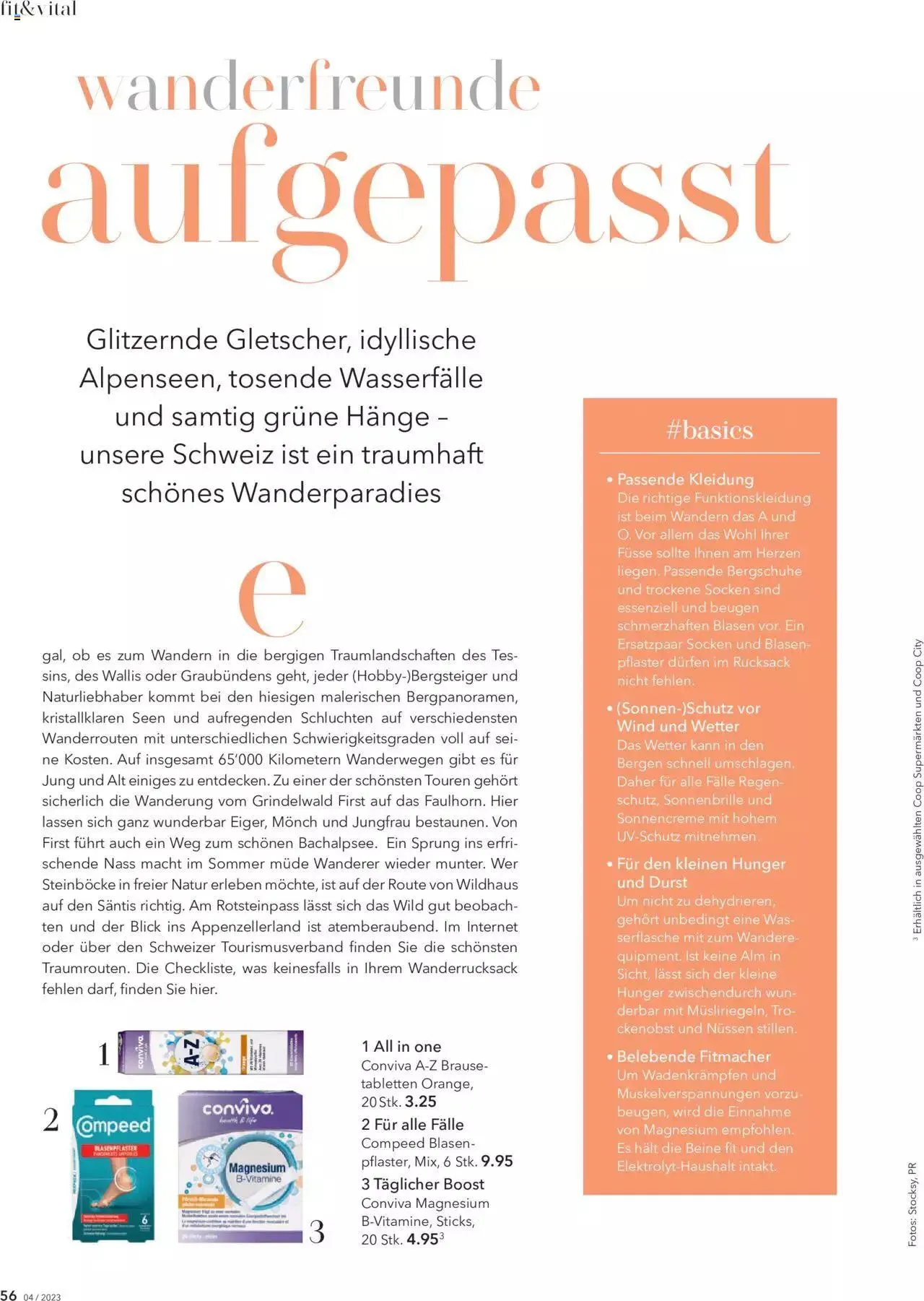 Coop Aktionen Beauty & Life von 1. August bis 31. Dezember 2023 - Prospekt seite  56