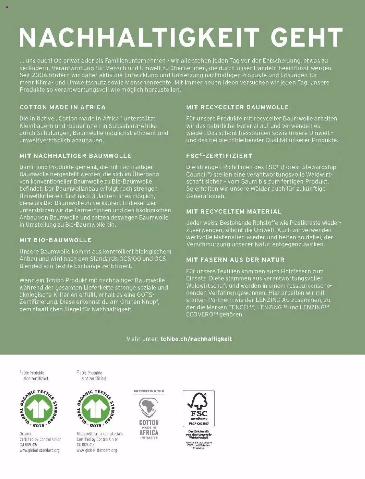 Tchibo Aktionen von 15. März bis 31. Dezember 2024 - Prospekt seite 92