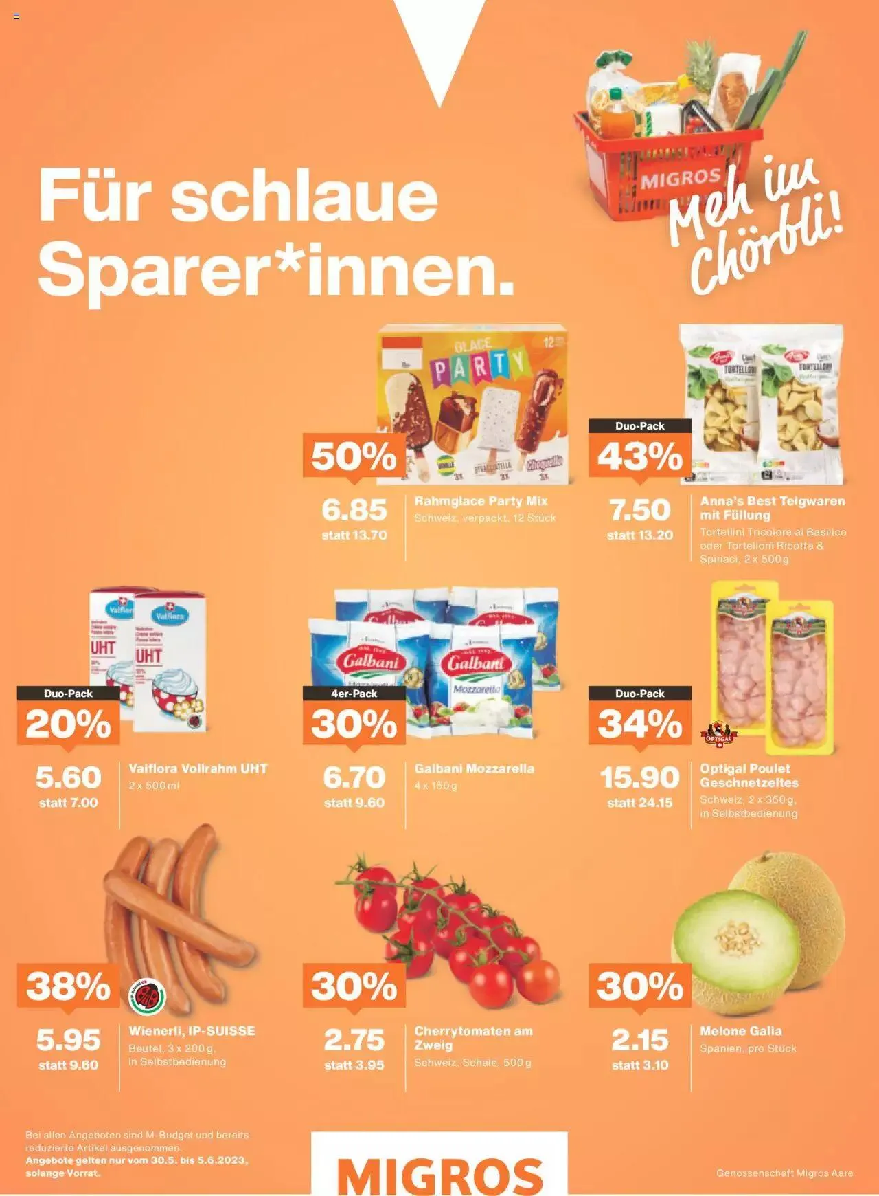 Migros Magazin von 30. Mai bis 31. Dezember 2023 - Prospekt seite  44
