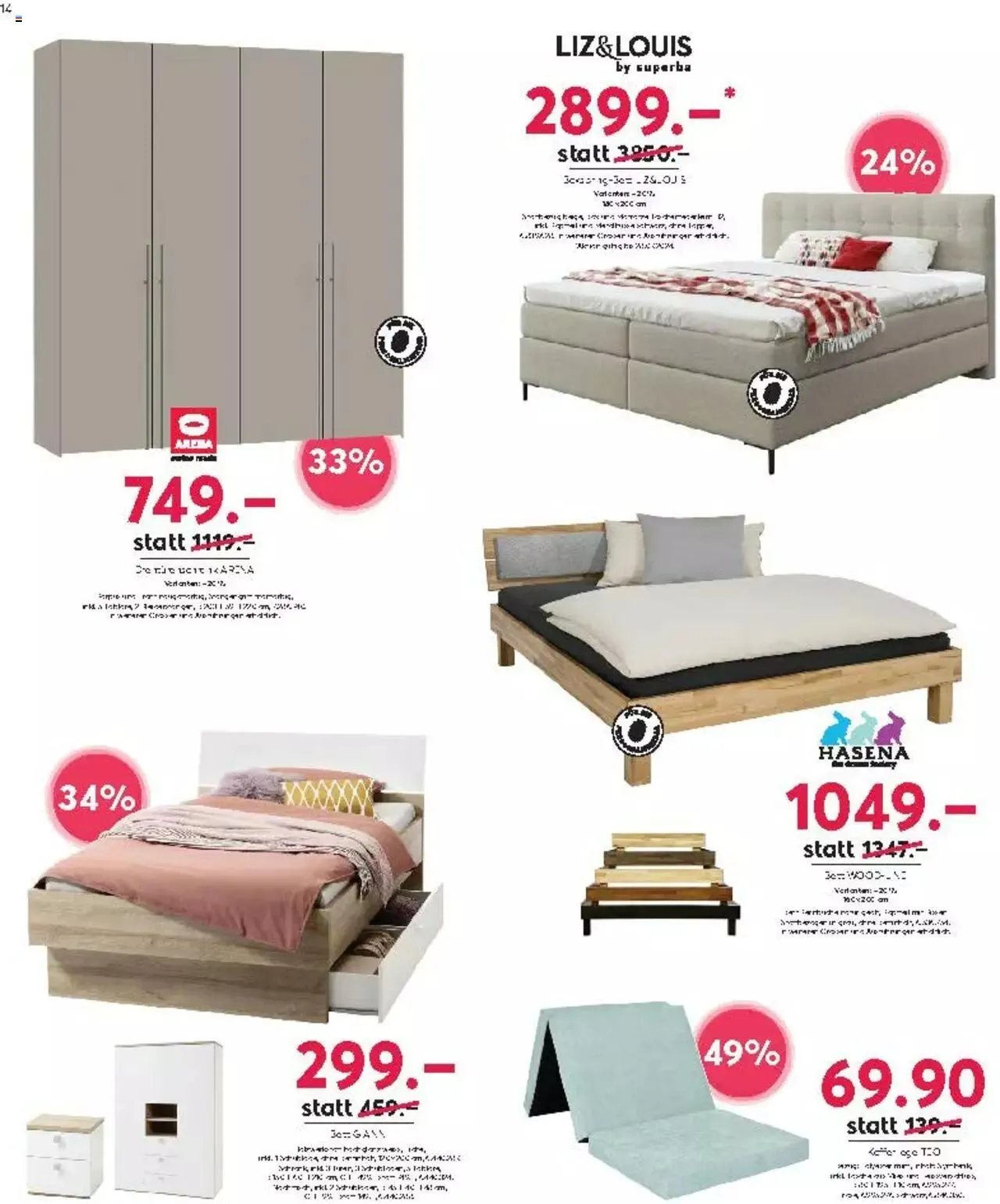 Livique Sale von 25. Juni bis 12. August 2024 - Prospekt seite 14