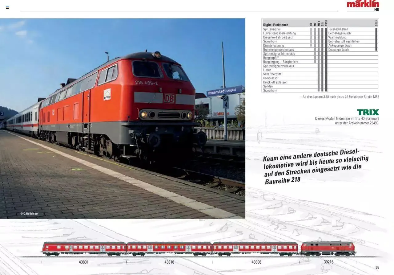 Conrad Märklin Neuheiten 2023 von 13. März bis 31. Dezember 2023 - Prospekt seite  57