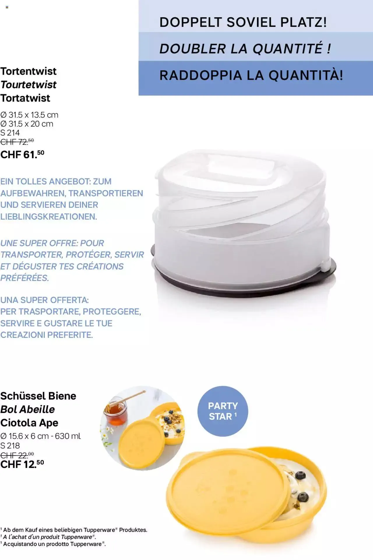 Tupperware Aktionen von 4. September bis 1. Oktober 2023 - Prospekt seite  7