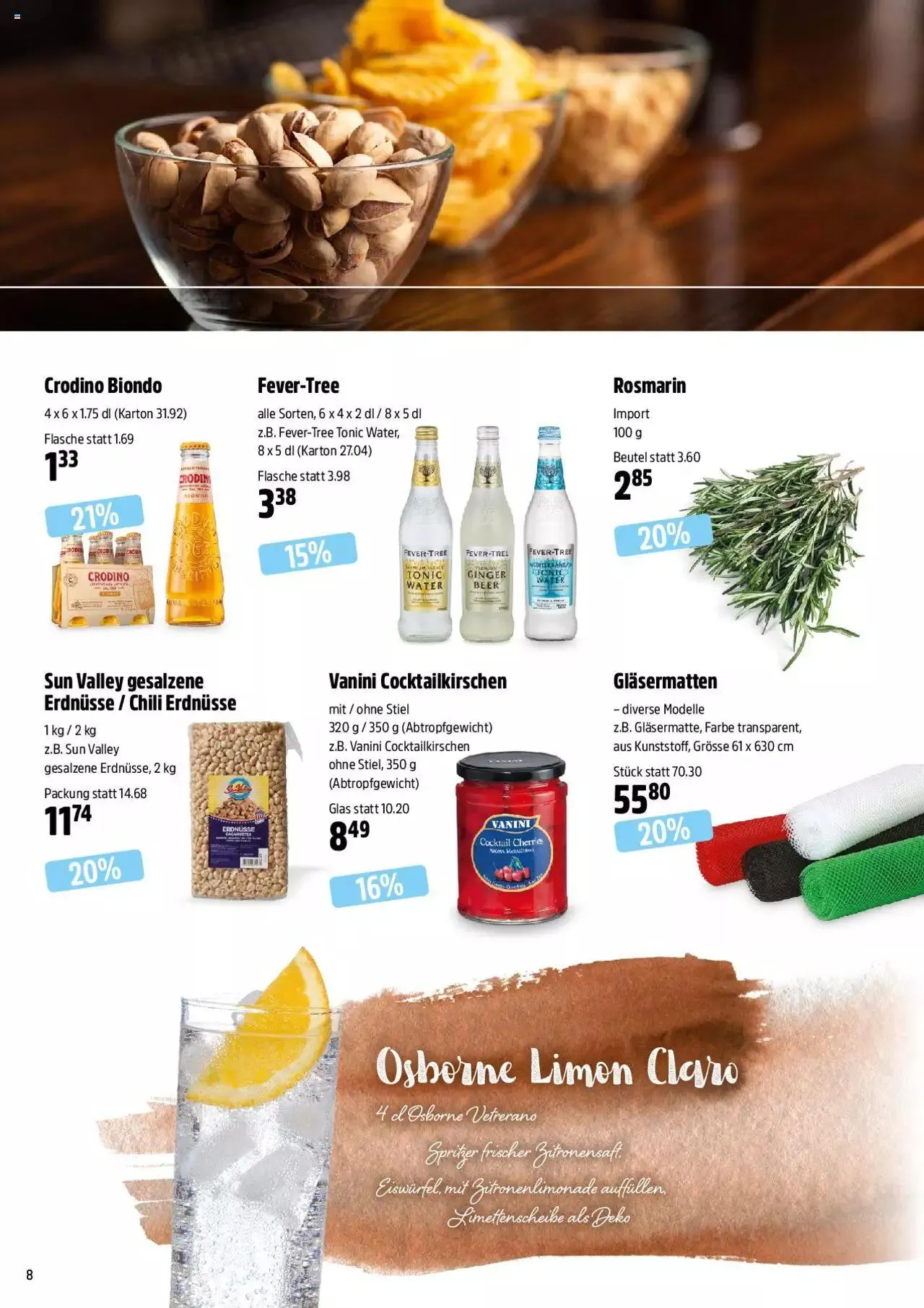 TopCC Aktionen Cocktails von 30. Mai bis 31. Dezember 2023 - Prospekt seite  8